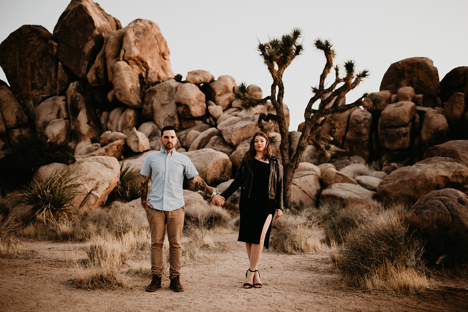 Dramatic Engagement Pictures, Joshua Tree