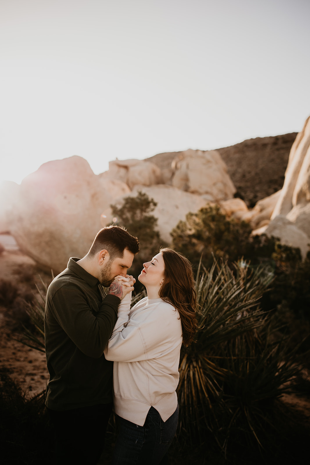 Engagement Photo Shoot in California Desert