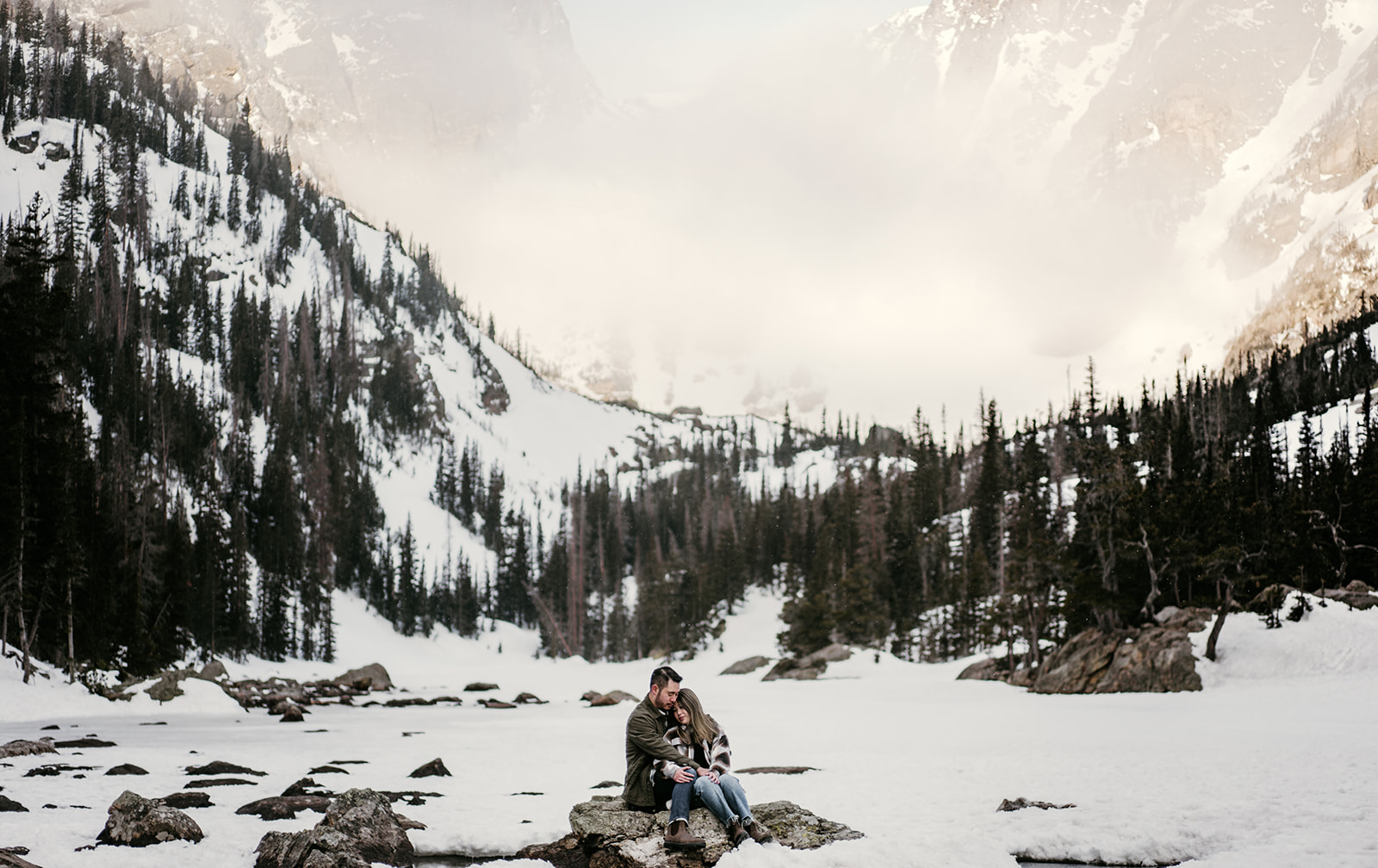 couples session in national park Colorado