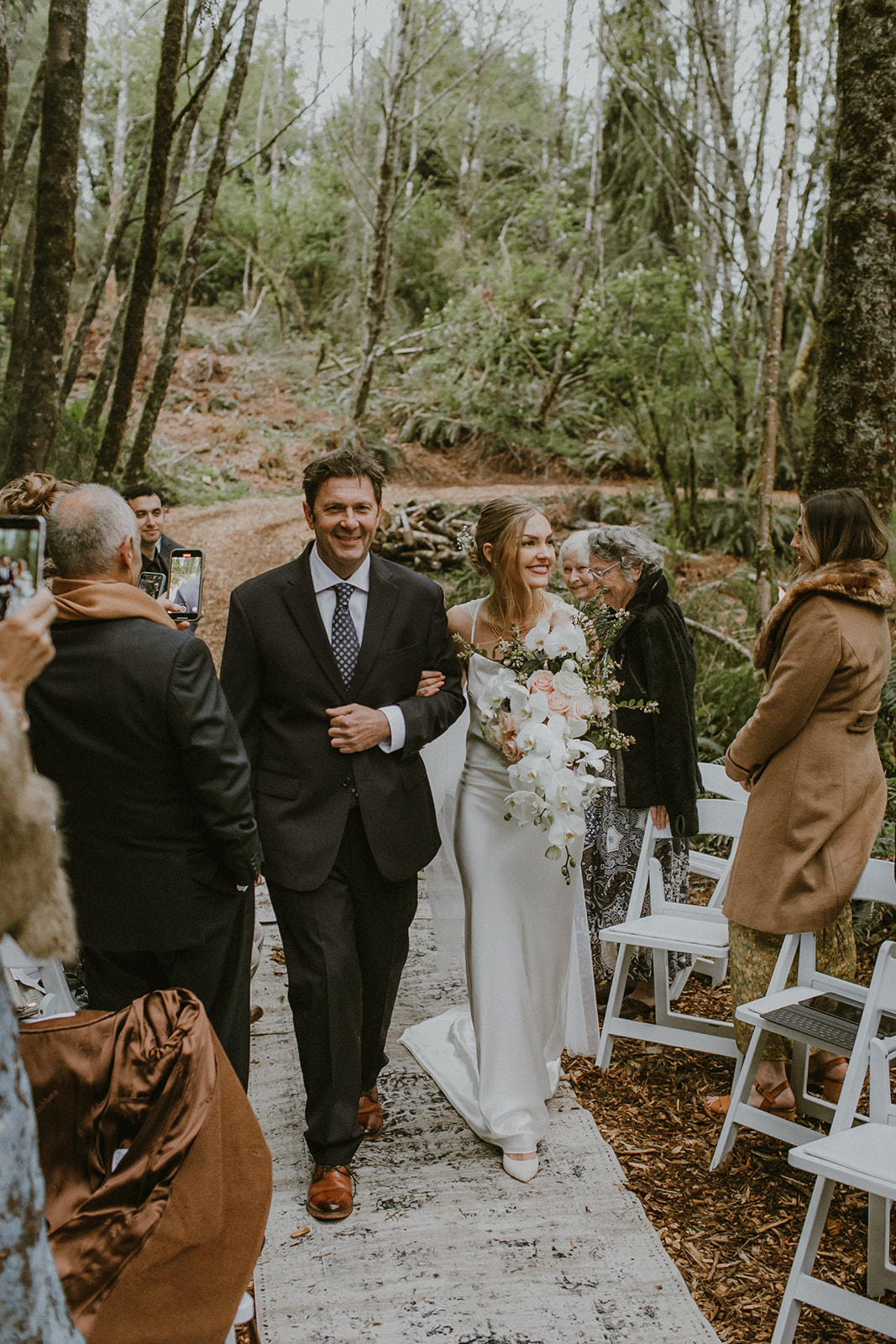 Oregon Backyard Wedding Ceremony