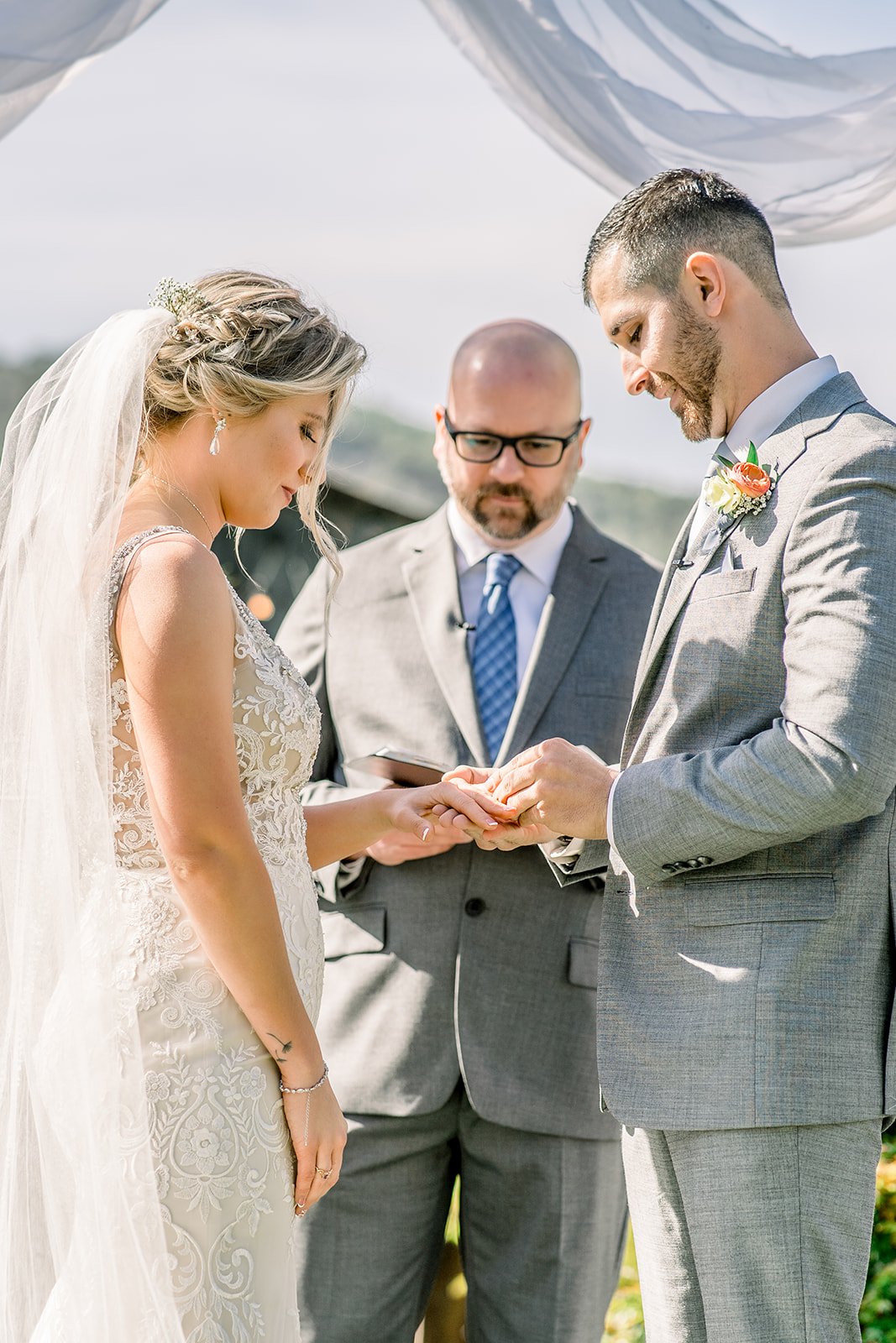 Sonora CA wedding bride groom vows