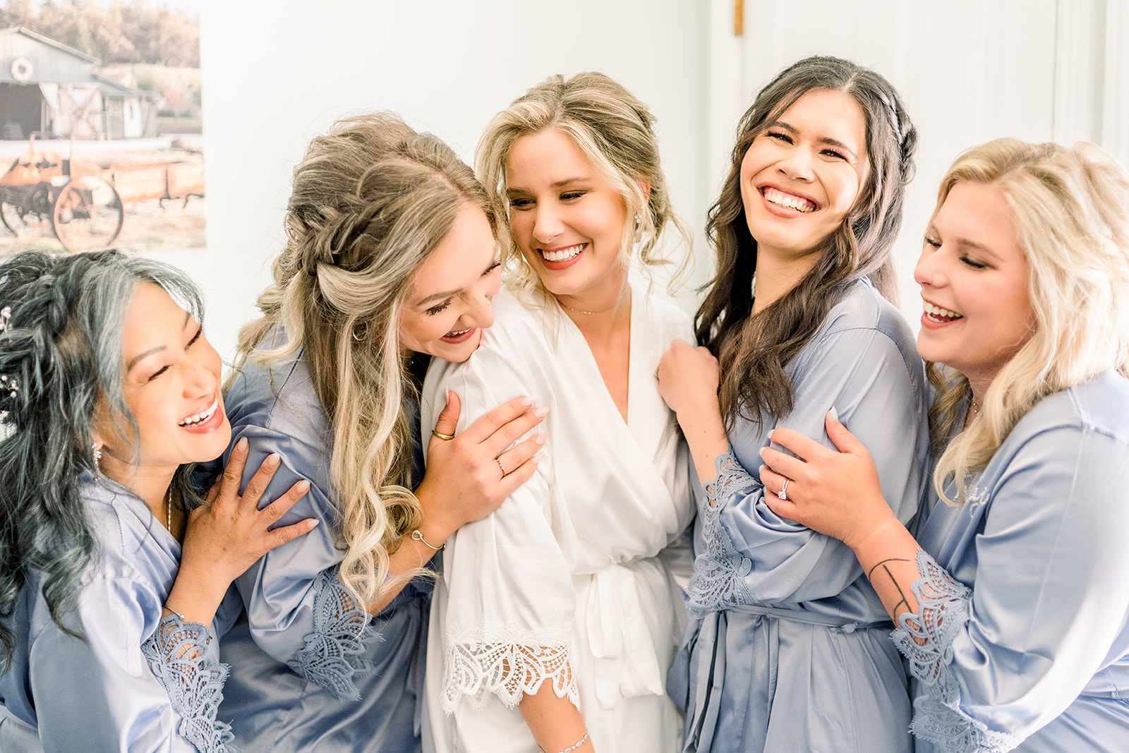 Sonora CA wedding bridesmaids