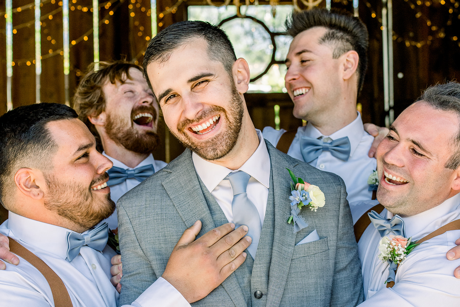 Sonora CA wedding groomsmen