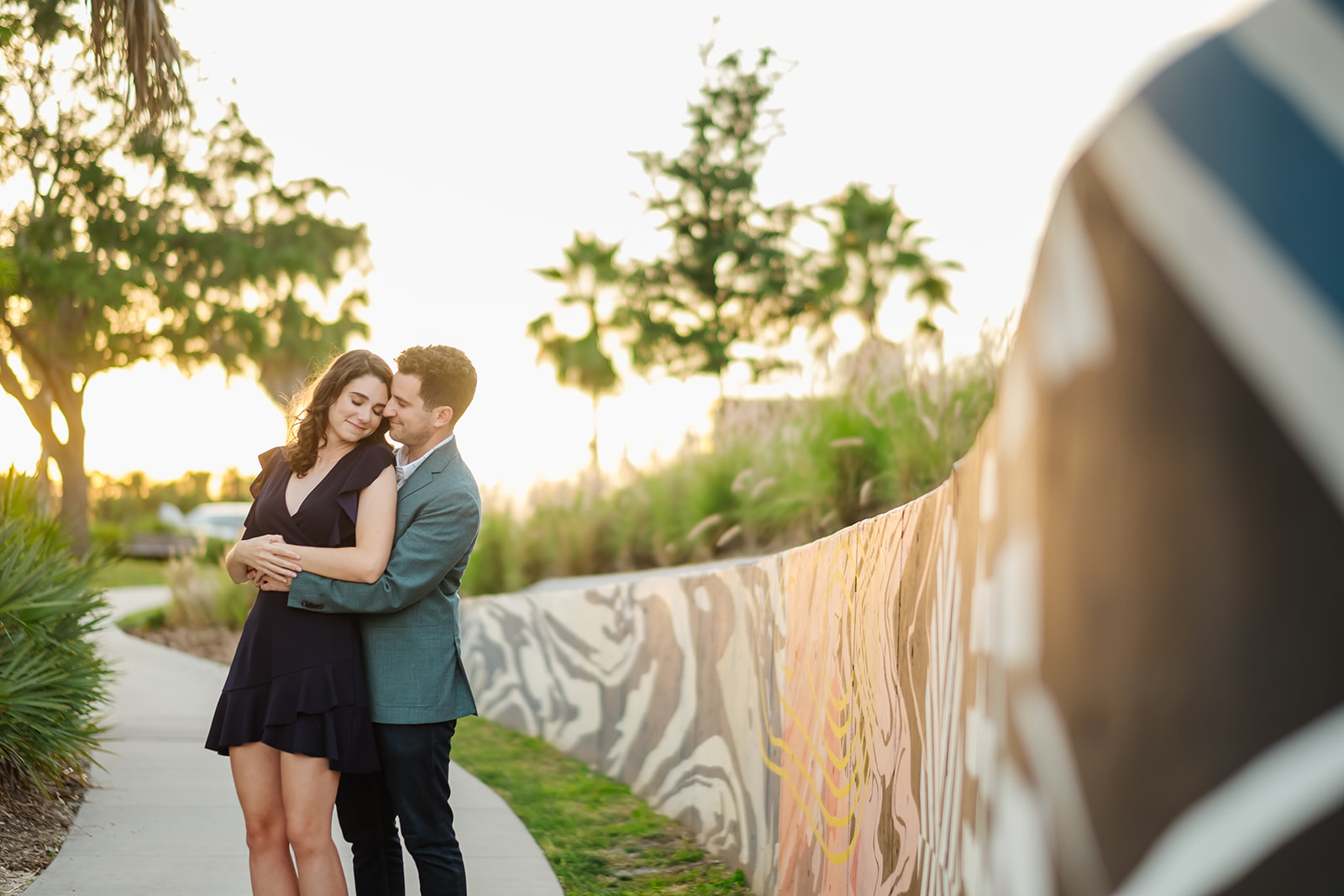 professional-engagement-session-around-Ybor-City-Downtown-Tampa