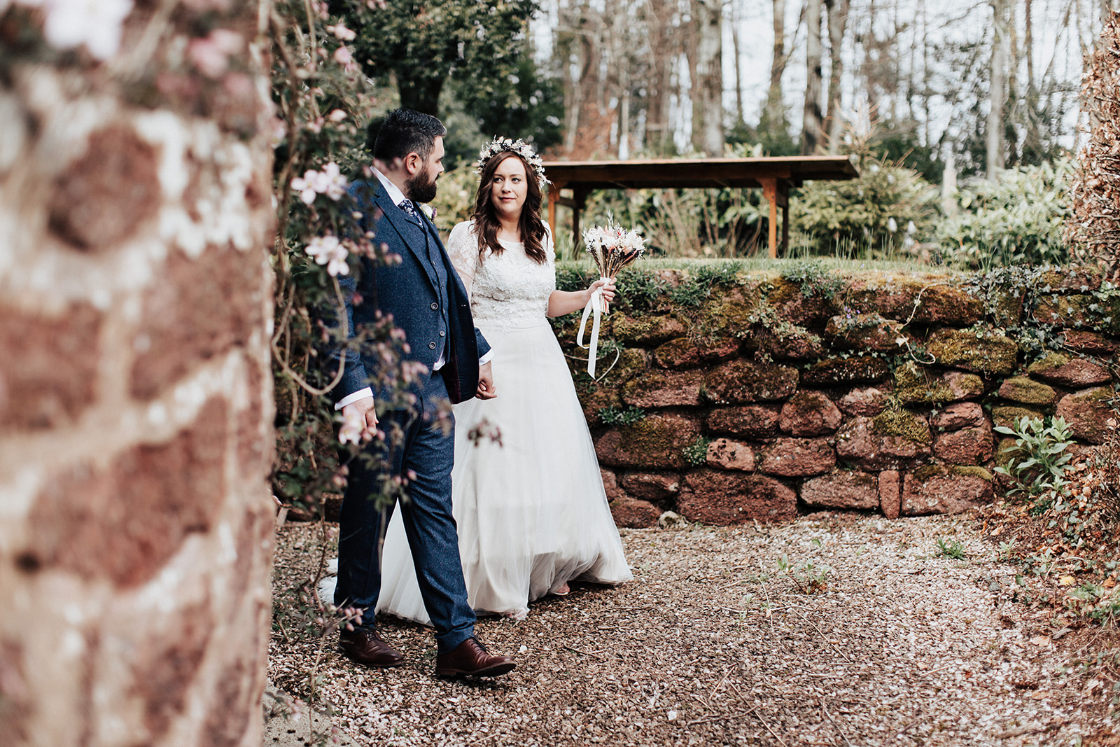 Intimate Elopement Wedding at The Folly and Brickhouse Vineyard in Exeter