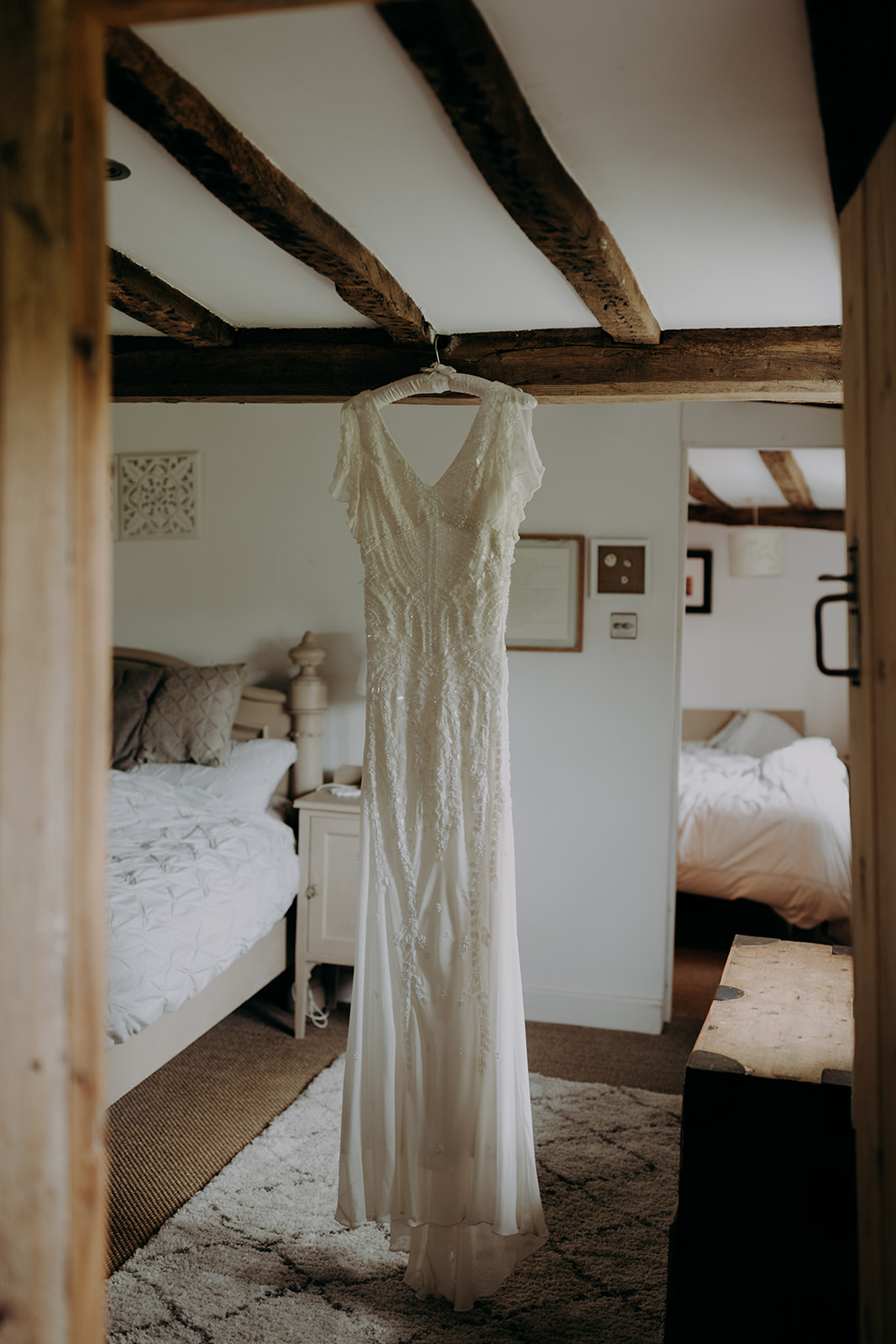 Festival wedding at The Secret Barn in Sussex 