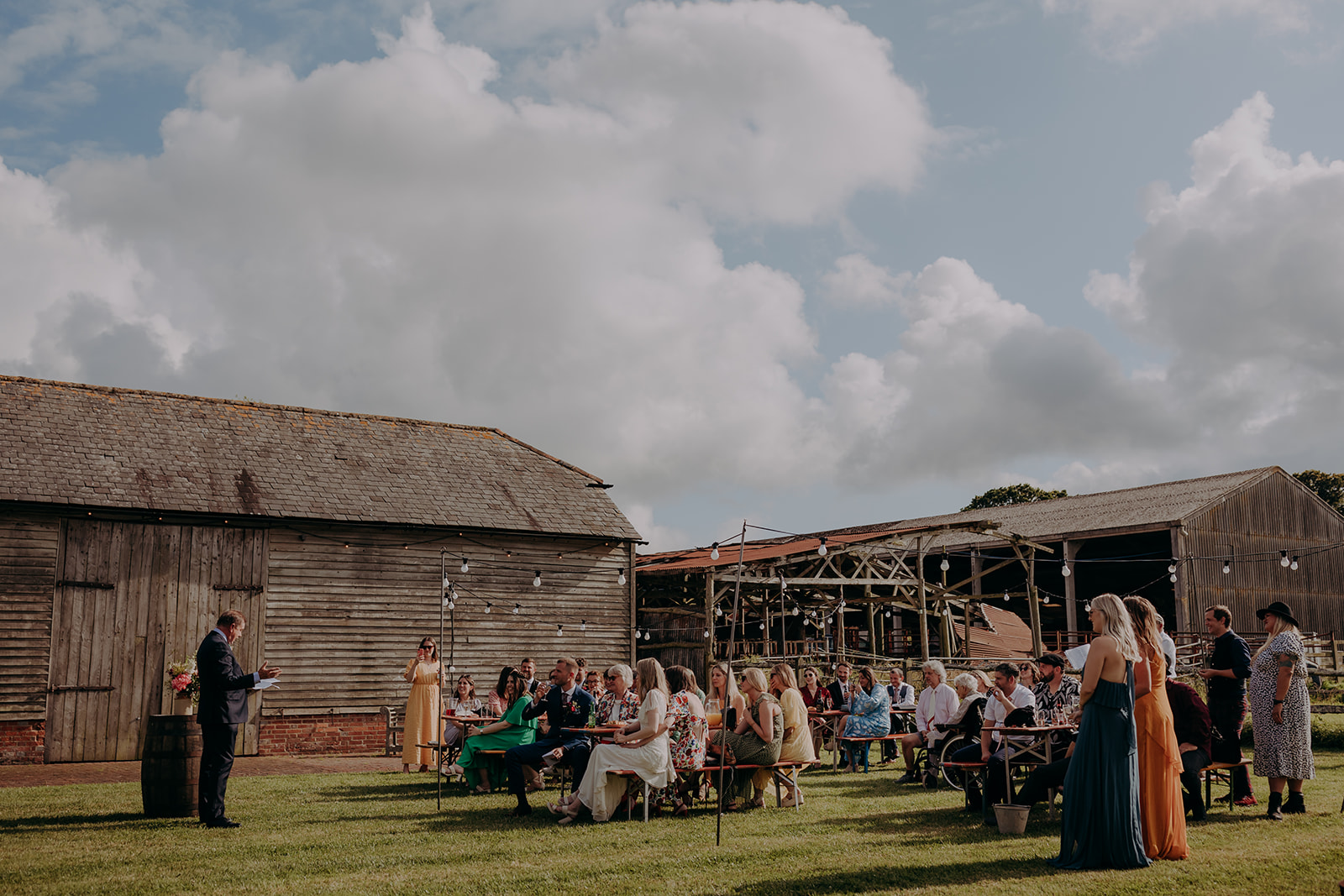 the secret barn glamping wedding 
