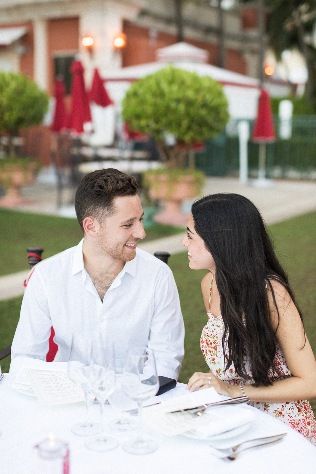 aqualina hotel miami beach sunny isles surprise wedding proposal 