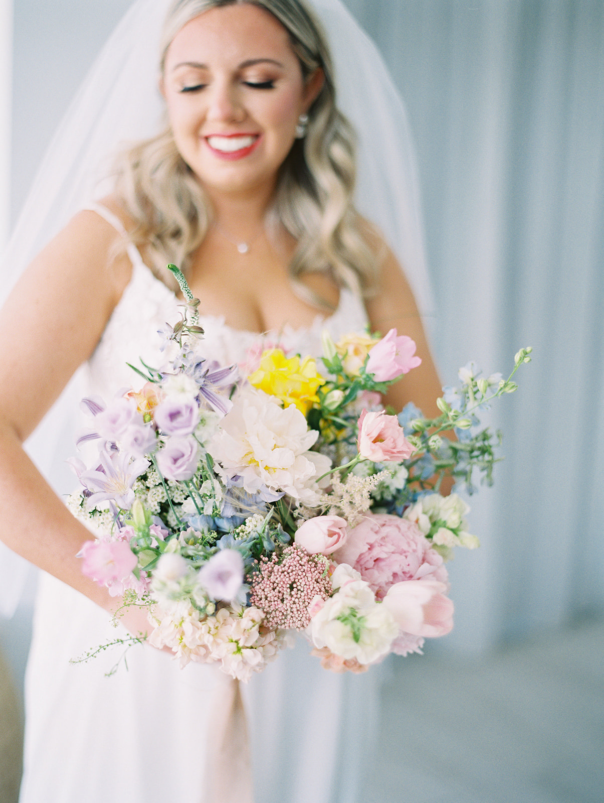 Chic and Modern Pastel Rainbow Wedding at the Ocean Front Wave Resort in Long Branch, NJ