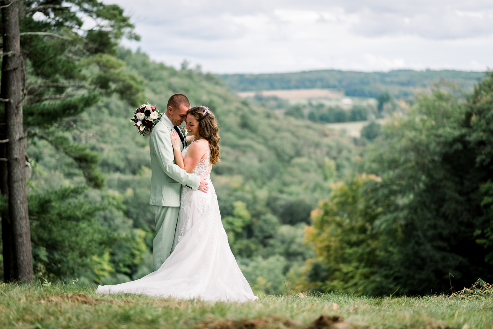 A beautiful wedding on top of Bull Moose Trail at Lost Valley Ski Resort in Auburn, ME.

Molly Breton & Co.