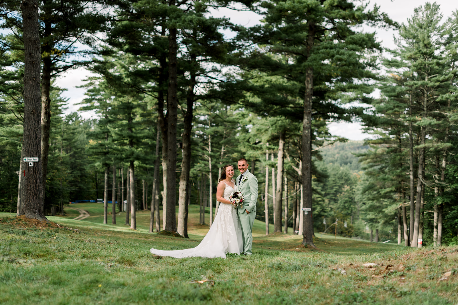 A beautiful wedding on top of Bull Moose Trail at Lost Valley Ski Resort in Auburn, ME.

Molly Breton & Co.