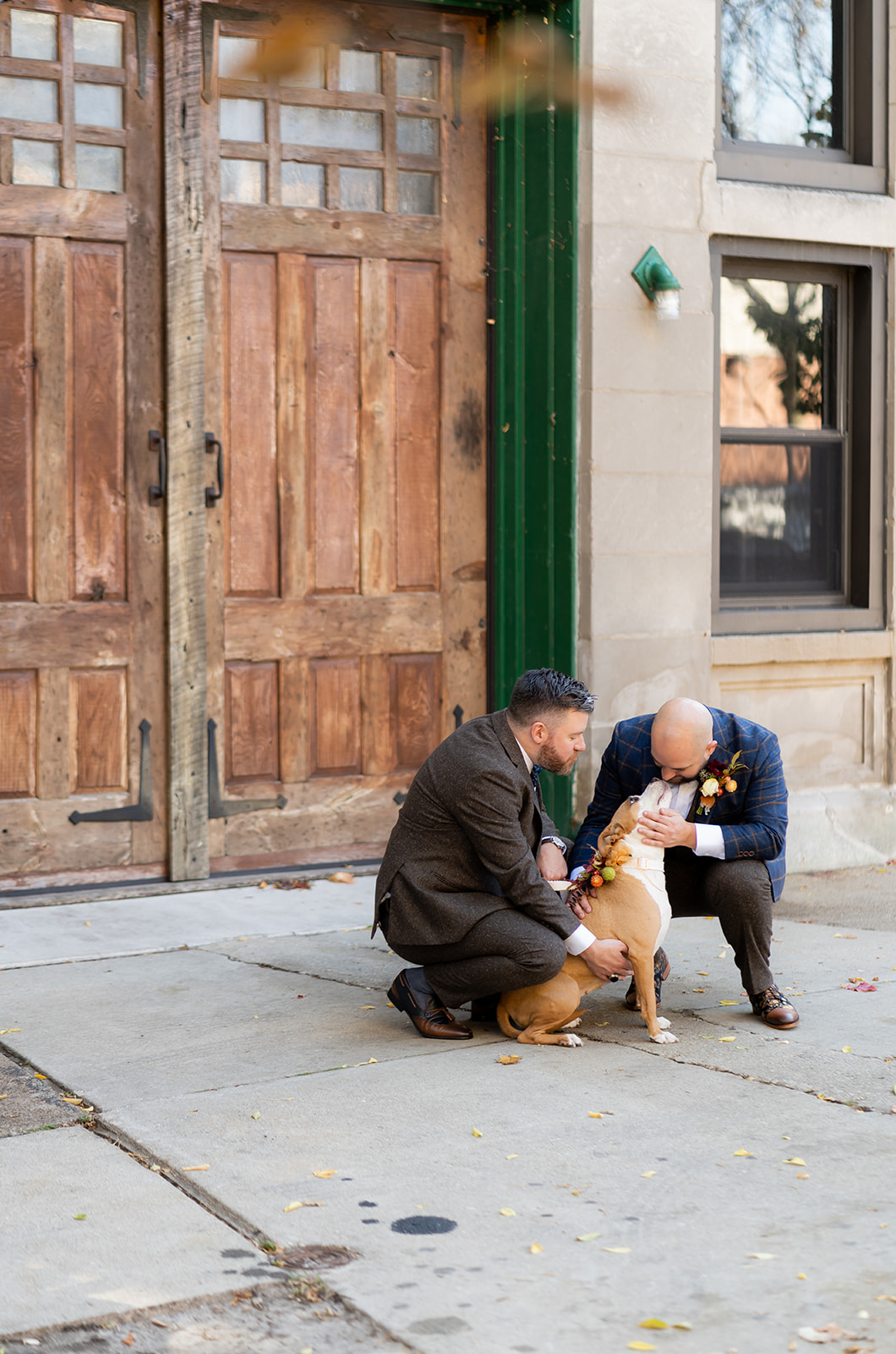 Intimate Firehouse Chicago Fall Wedding