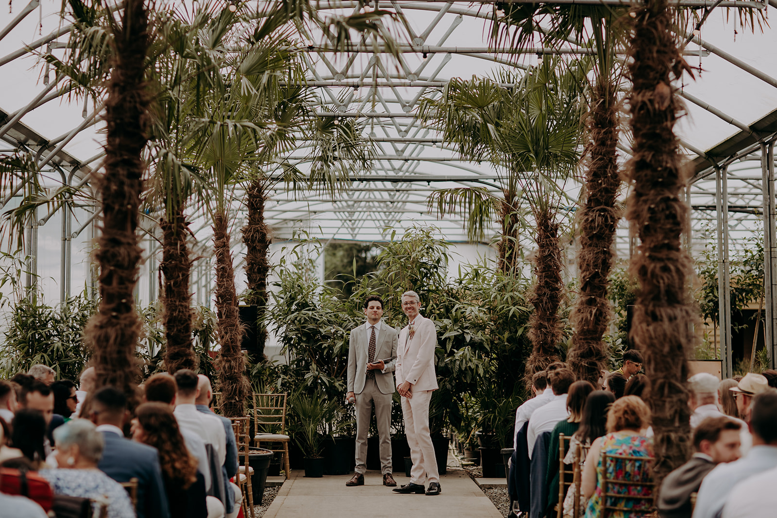 Architectural Plants wedding in West Sussex