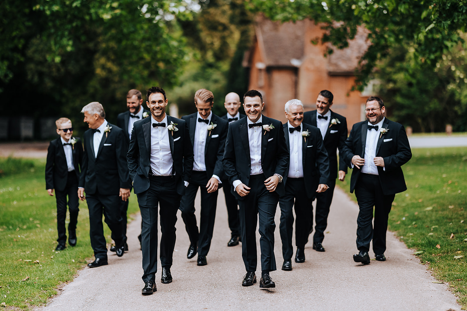 Hedingham Castle groom prep | Alex Buckland Photography