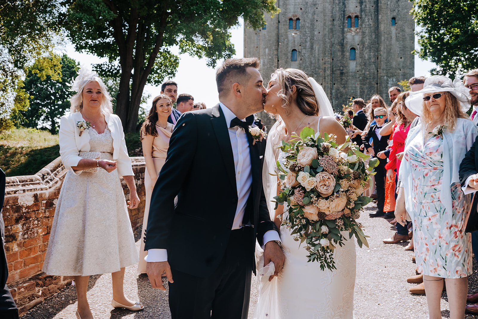 Hedingham Castle Summer Wedding | Alex Buckland Photography