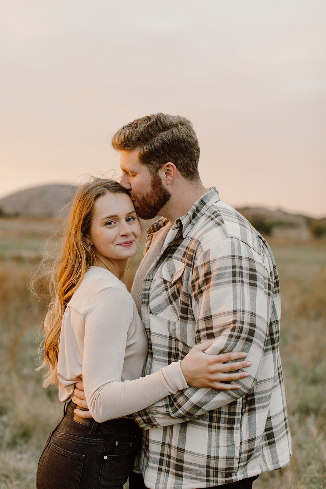 Engagement Session at the Wichita Mountains with a stunning Oklahoma Sunset