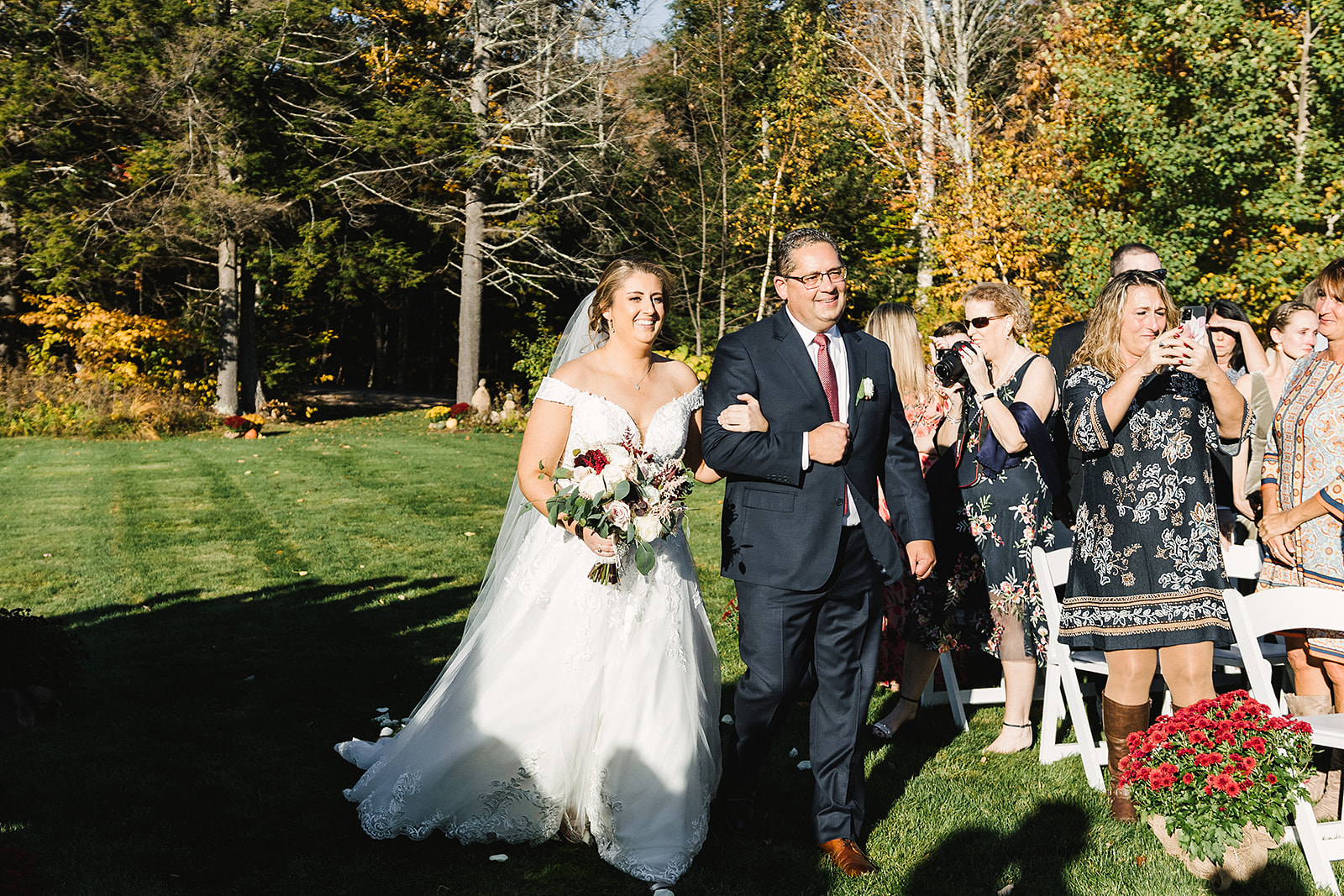 Locke Falls Farm wedding NH New Hampshire Tamworth Wonalancet