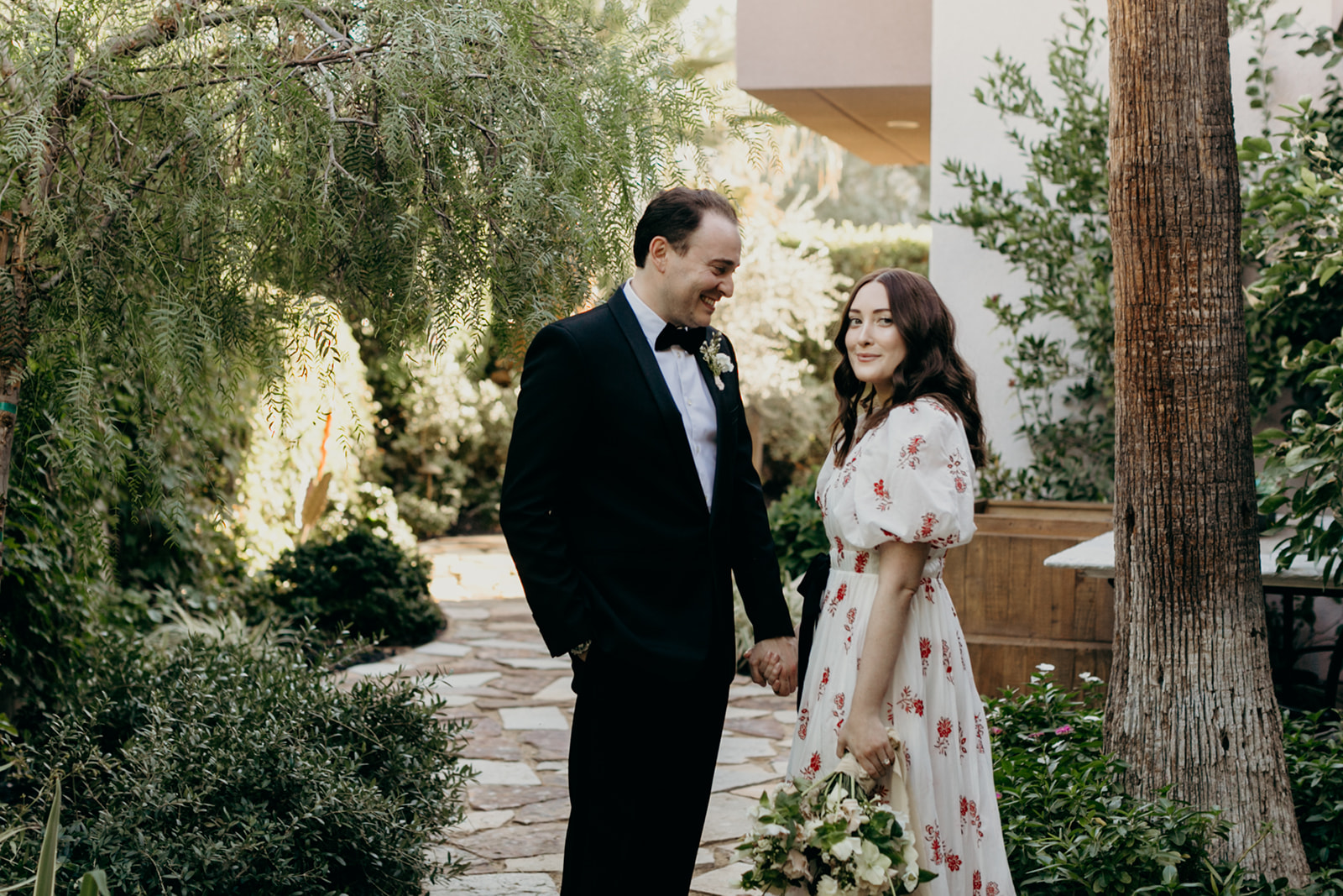 non traditional palm springs wedding