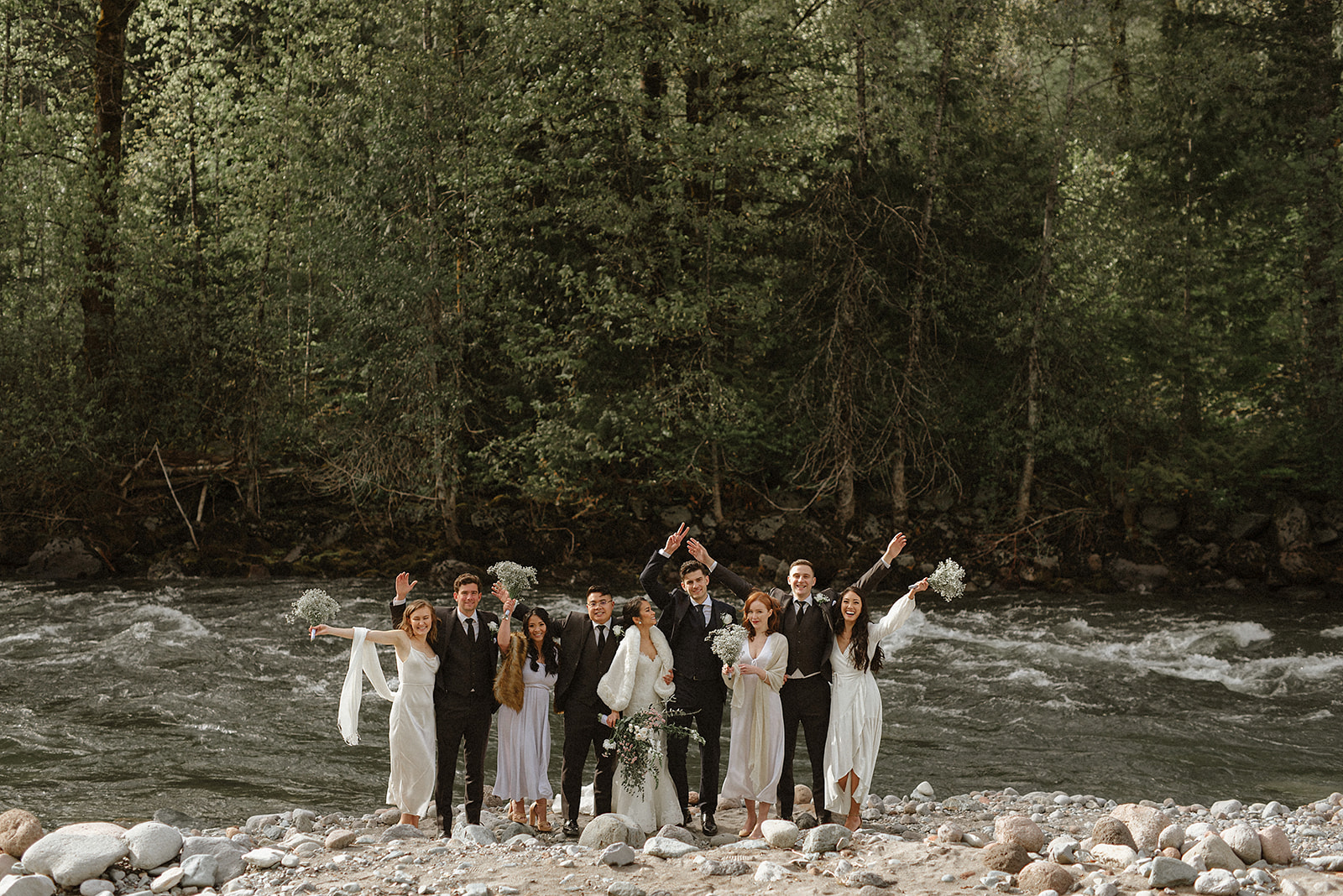 Vancouver Wedding Photographer captures wedding of couple in love at Sunwolf in Squamish