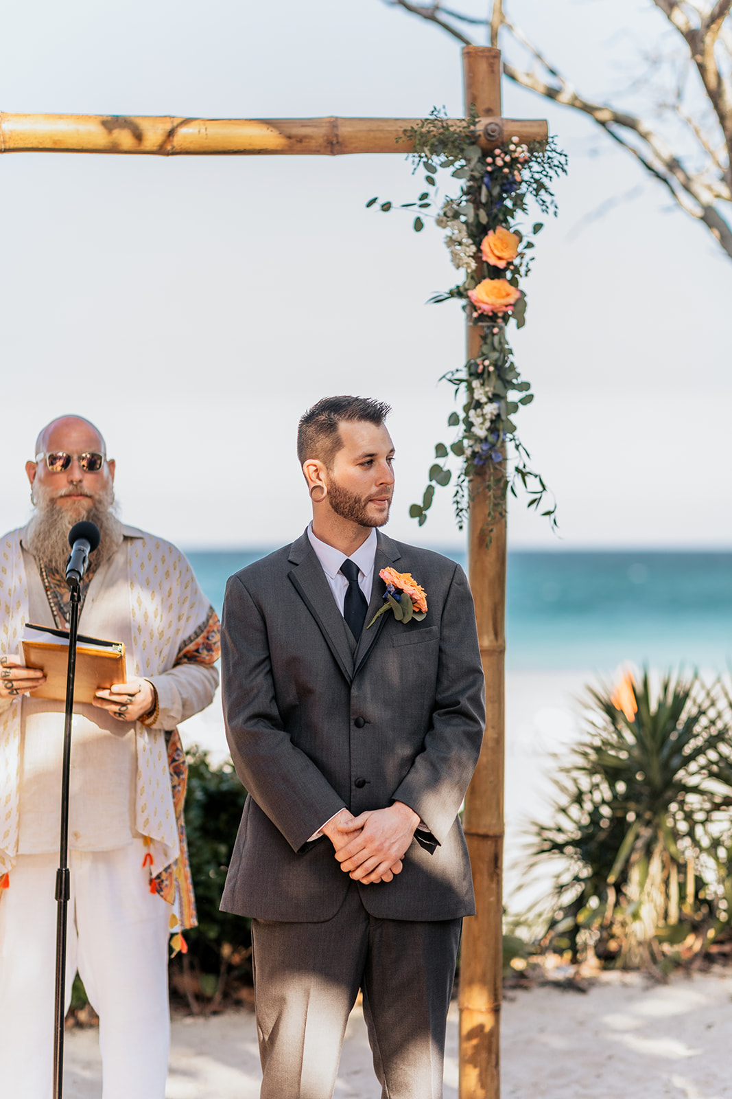 Jupiter Beach Resort Wedding Photos ceremony 