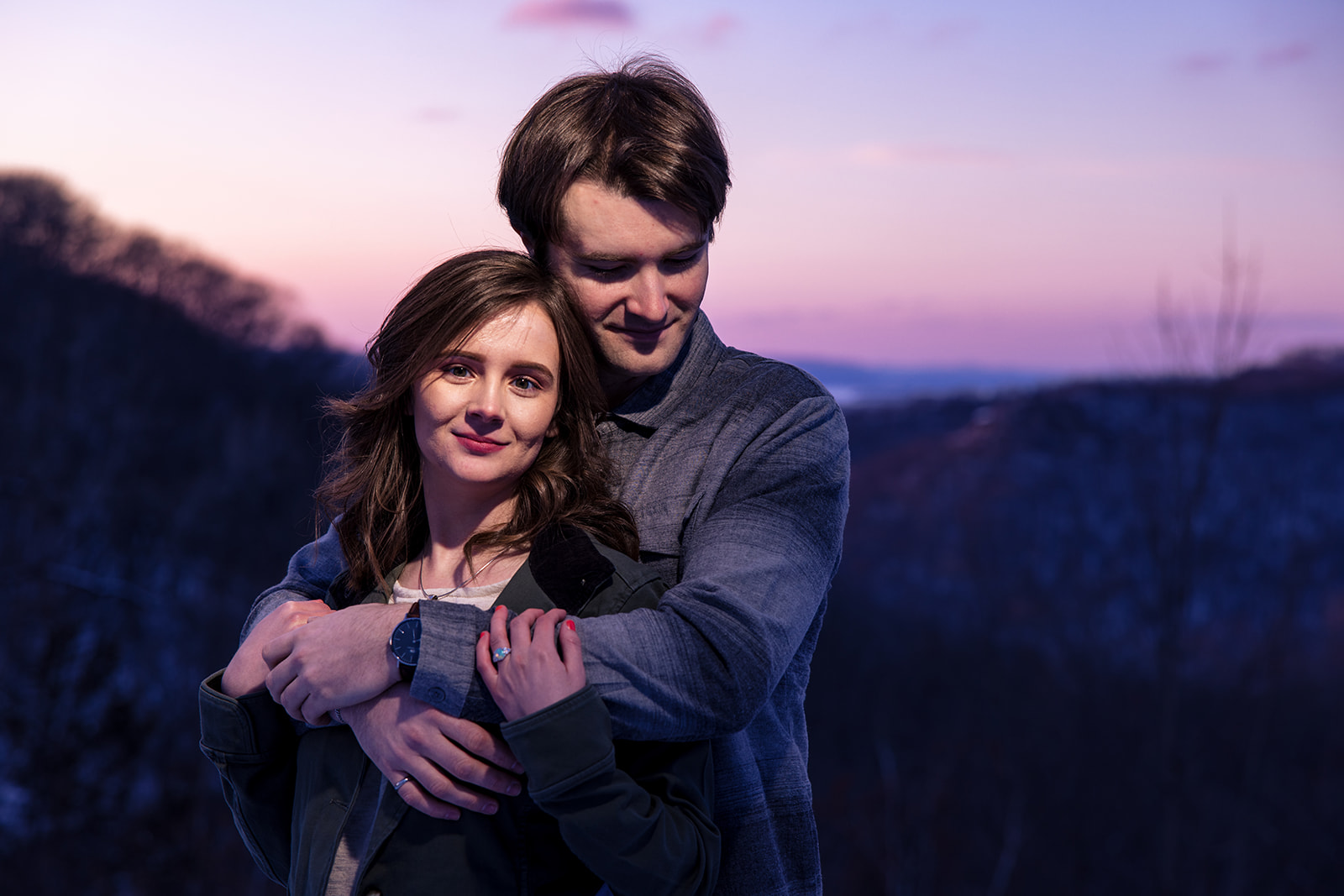 Grandad Bluff Dream: Lindsay and Greg's Engagement Session by Jeff Wiswell of J.L. Wiswell Photography, Onalaska, WI