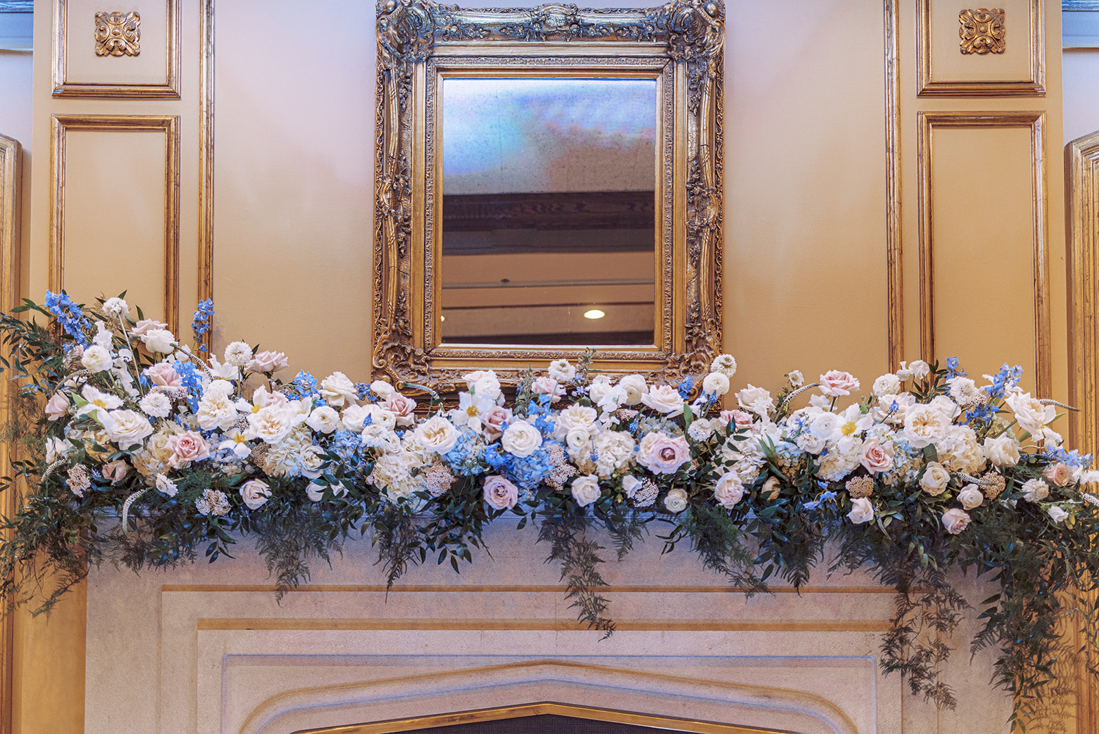 Pastel wedding at the Kenwood Country Club