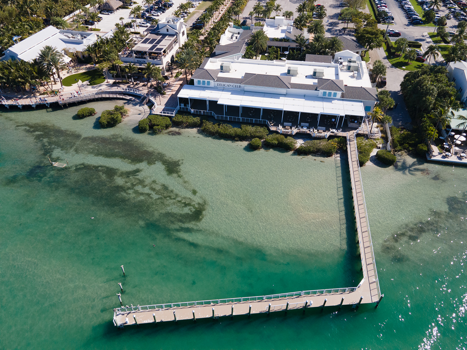 Aerial view of Pelican Club