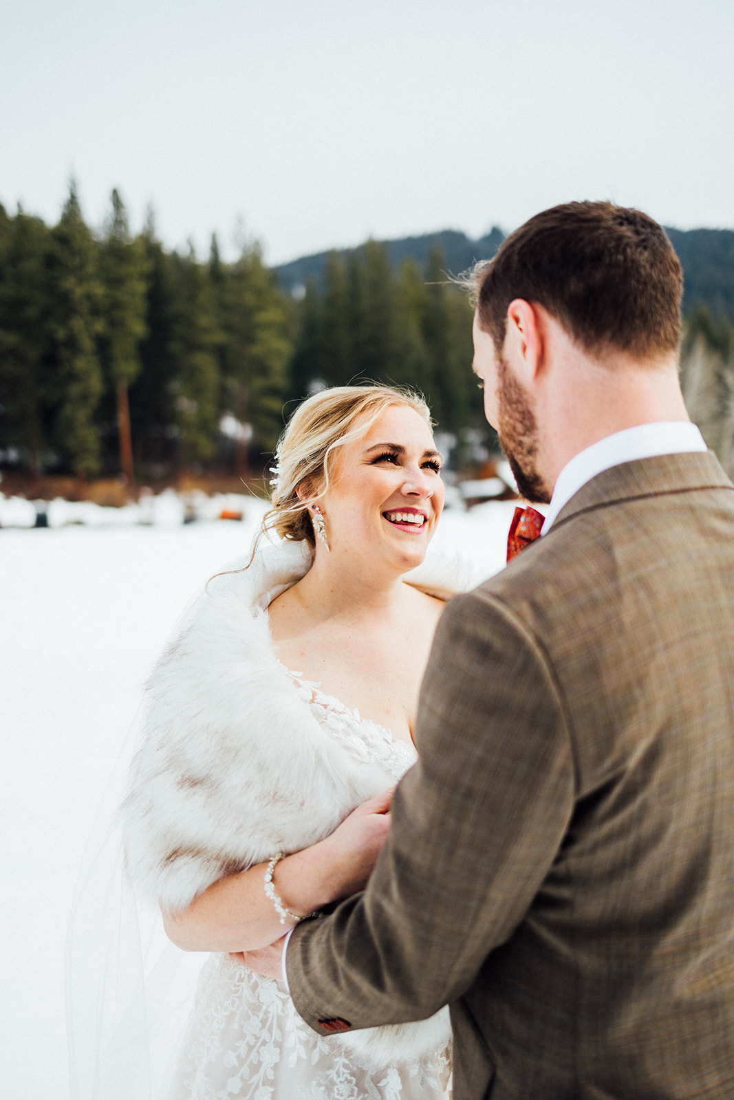 Mountain Springs Lodge Winter wedding