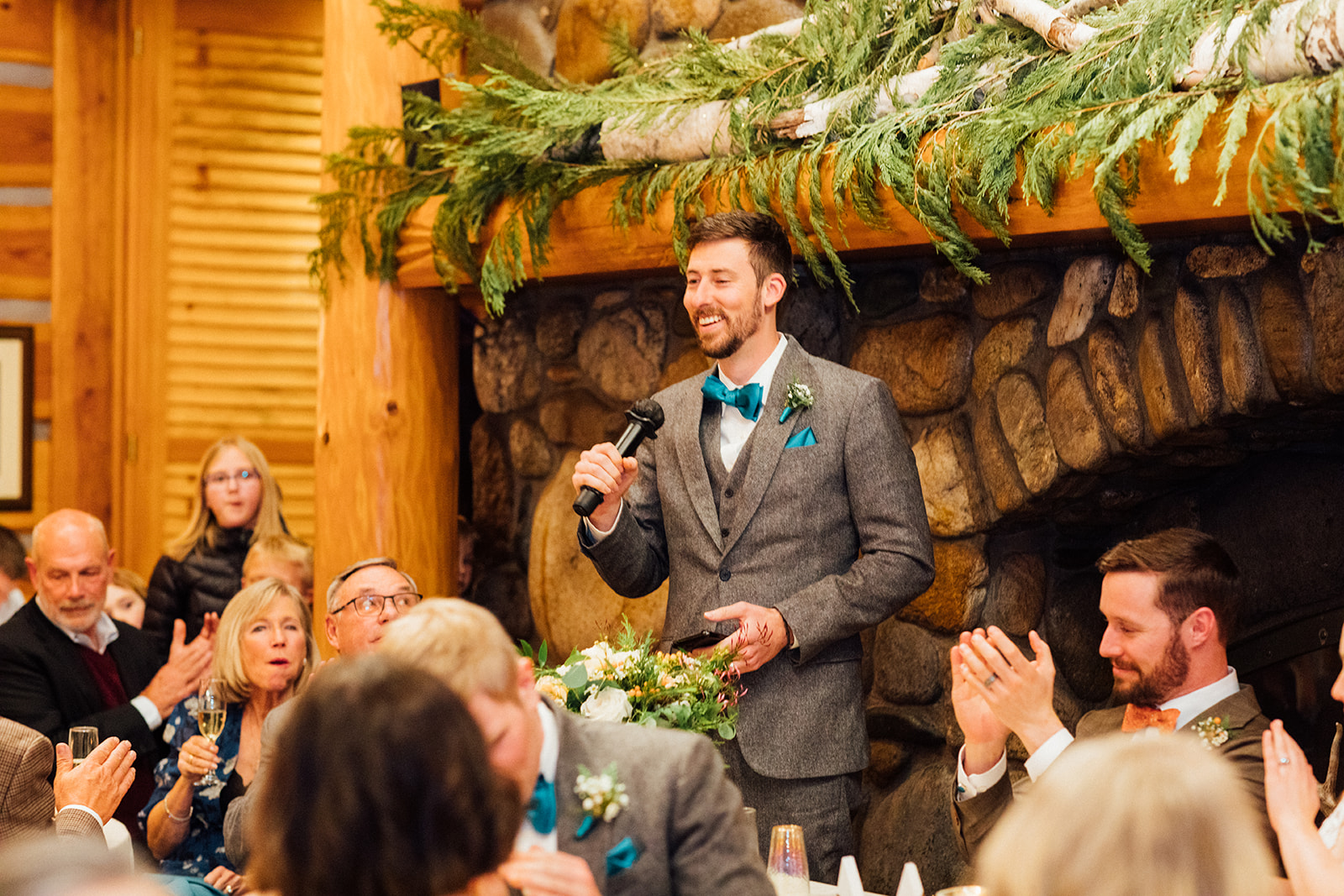 Mountain Springs Lodge Winter wedding