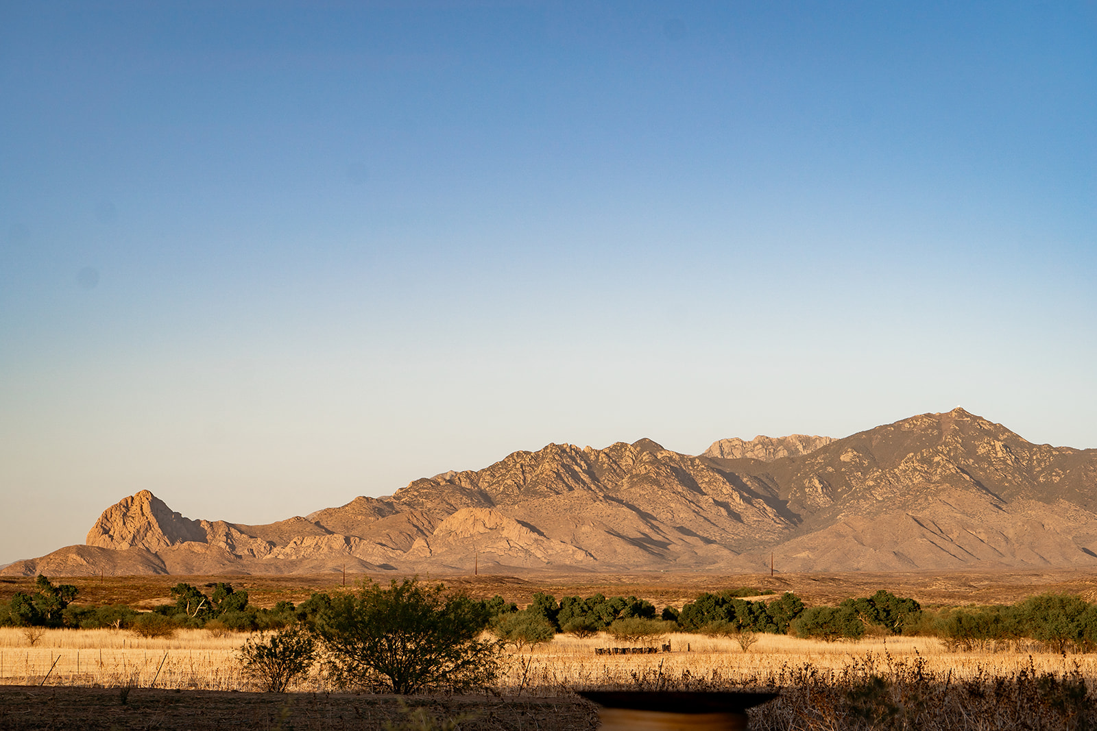 view of mountains from agua linda farm