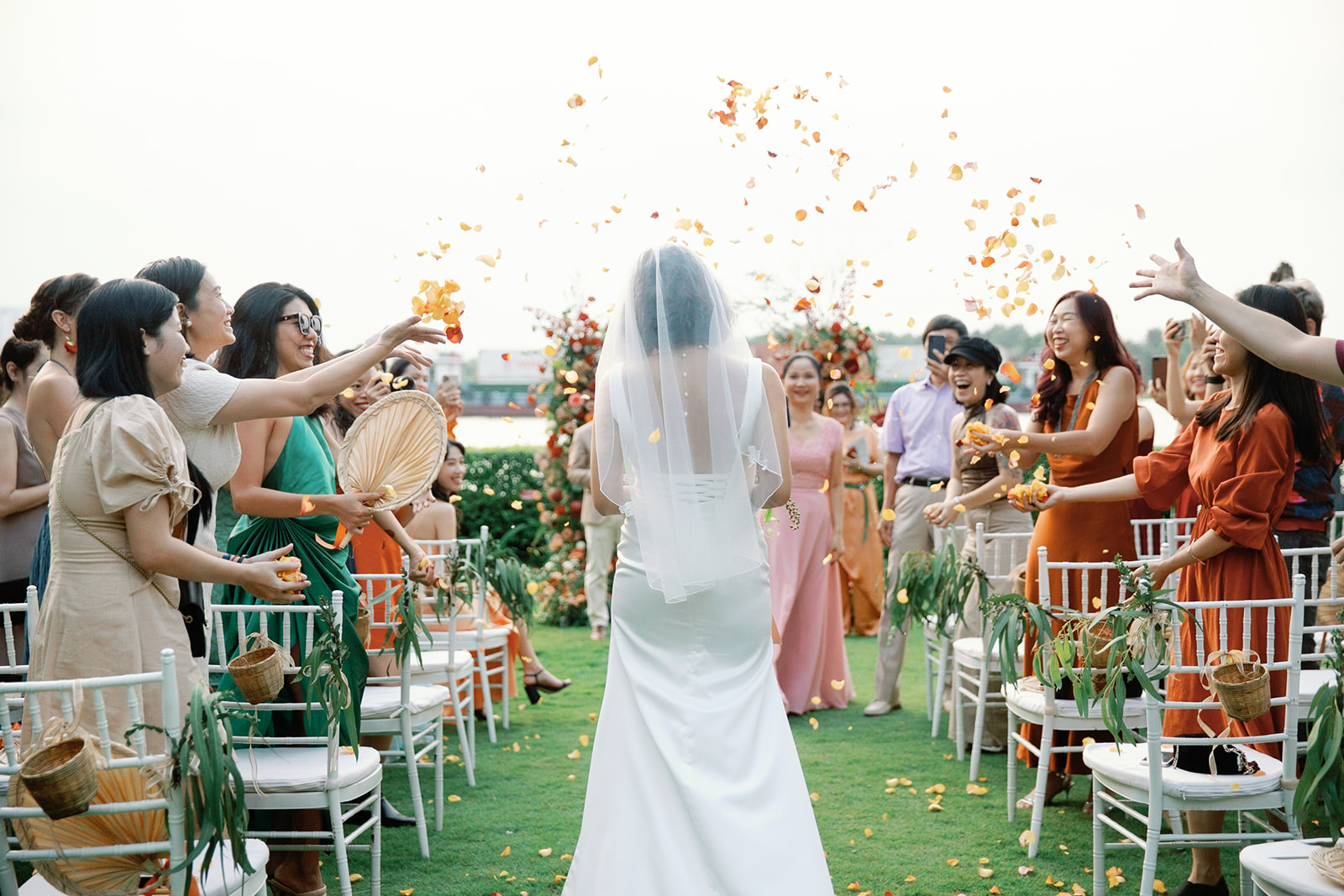 Authentic moments at Mia Saigon wedding