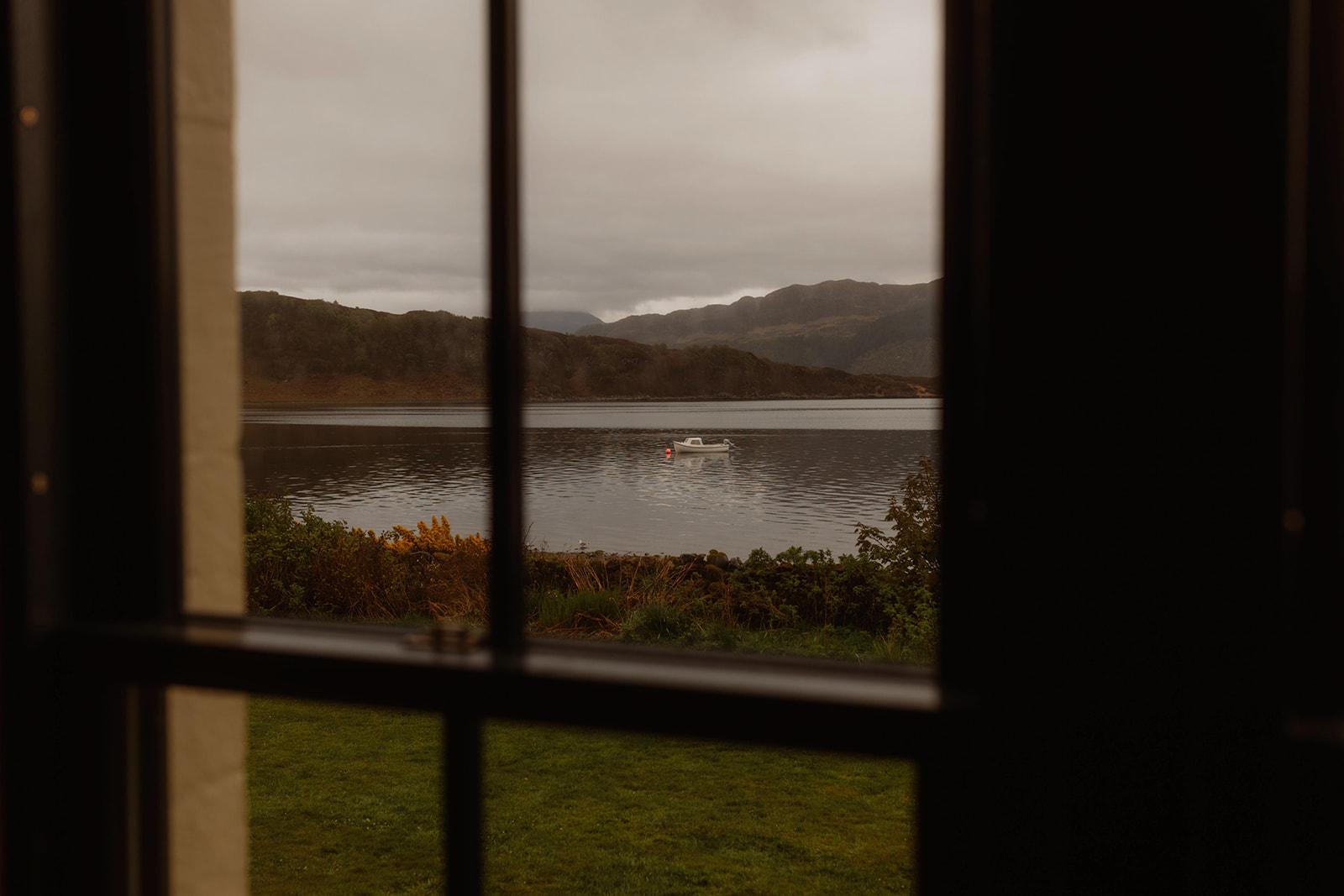 The view from Rebecca and Simon's Tulach Ard Wedding on the Isle of Skye, Scotland
