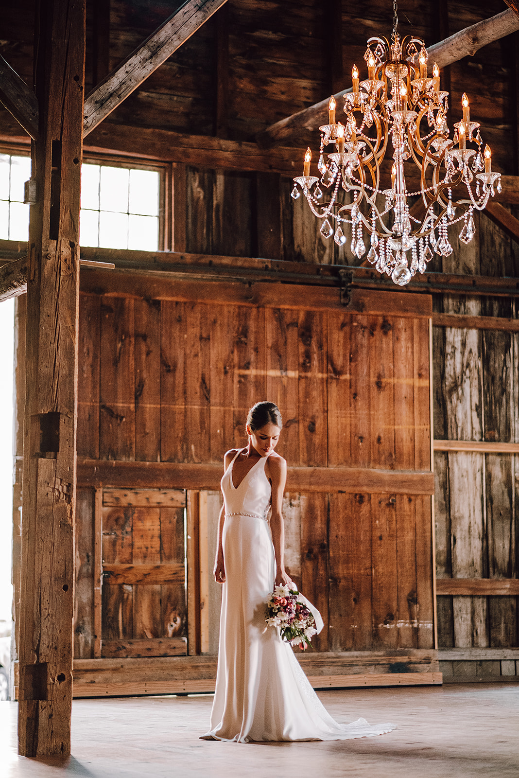 A barn wedding at Bear Mountain Inn at Waterford, Maine. Molly Breton & Co.