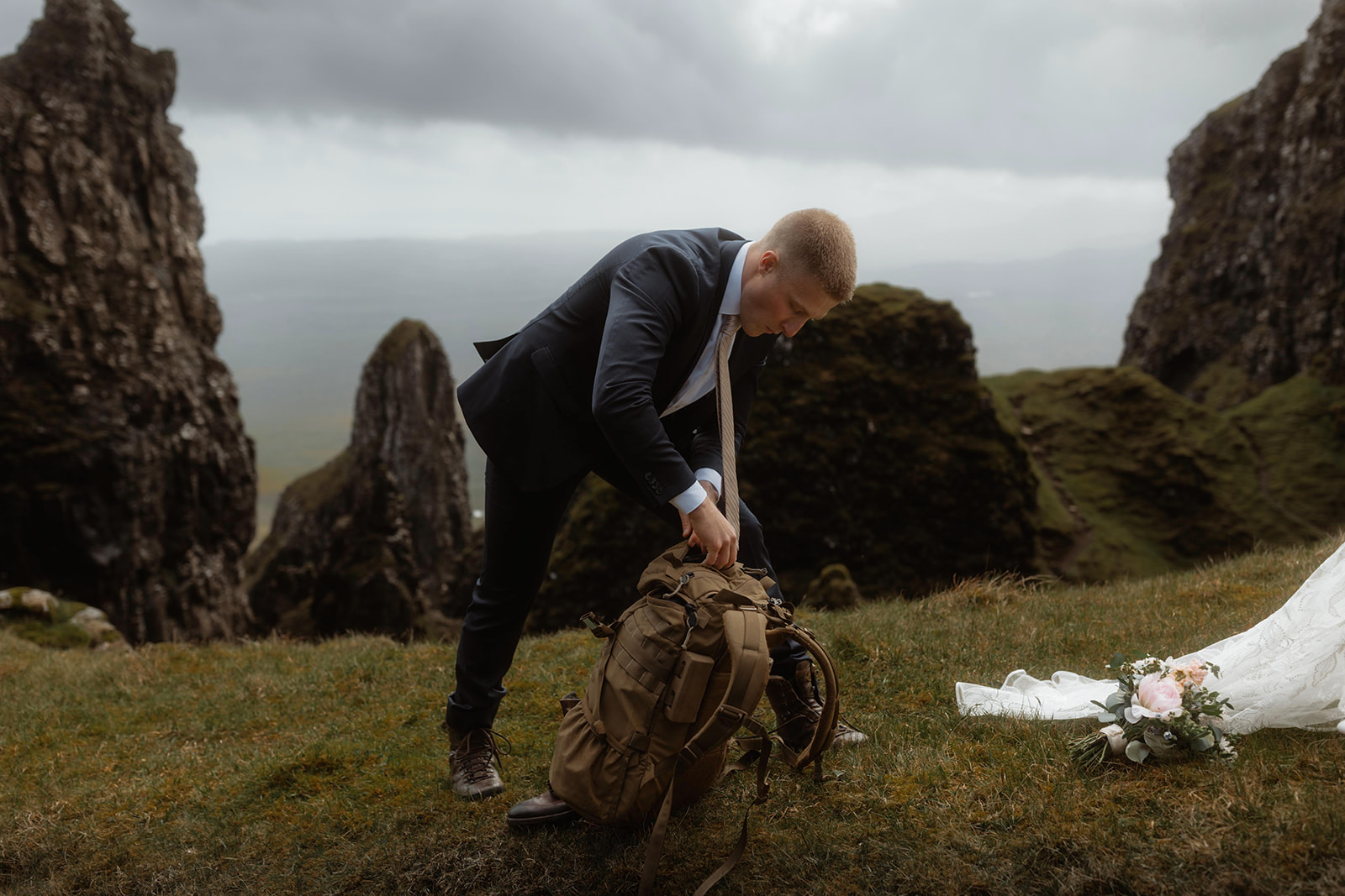 Matthew prepares for his Isle of Skye elopement