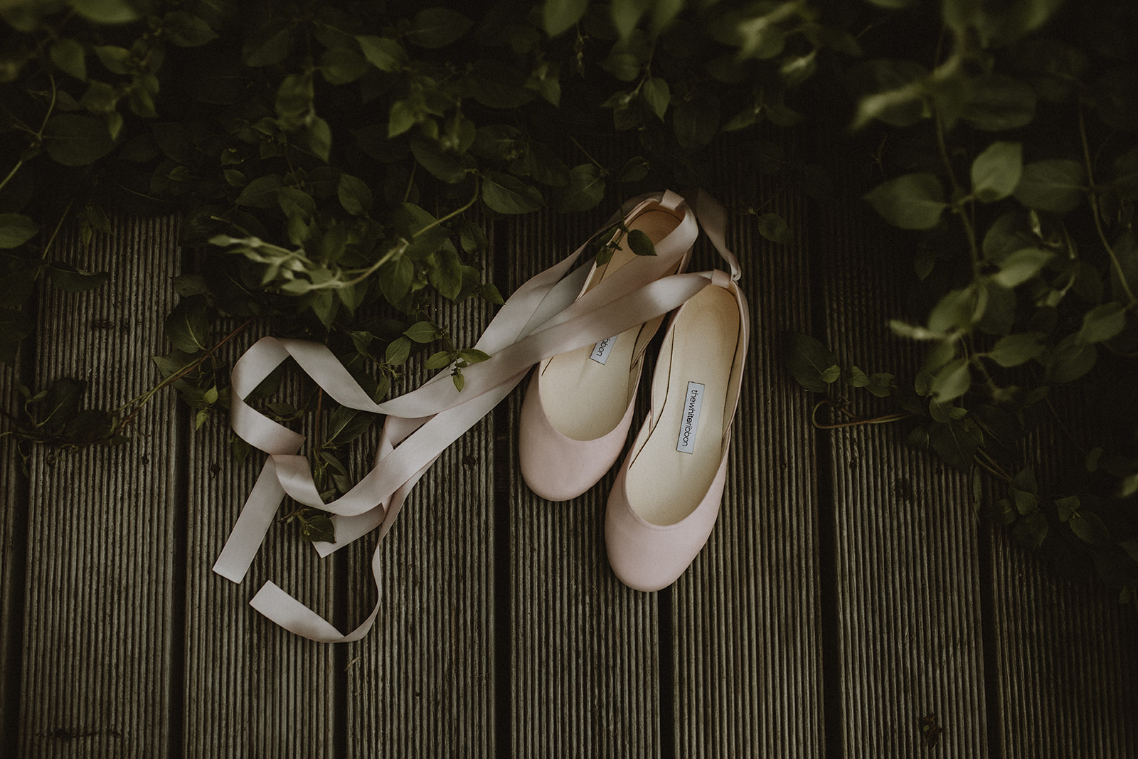 bridal ballet shoes
