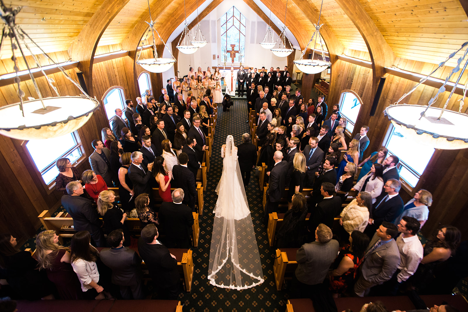 Vail Interfaith Chapel Winter Wedding 