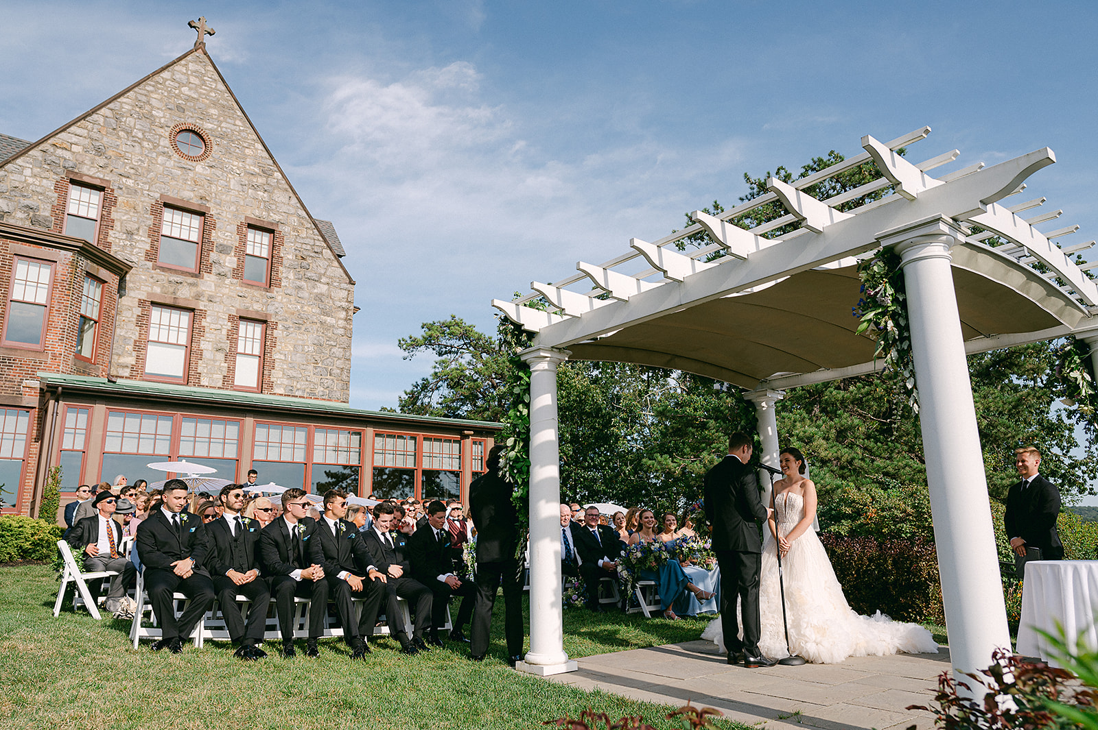 wedding at the Abbey Inn & Spa  in Peekskill, NY