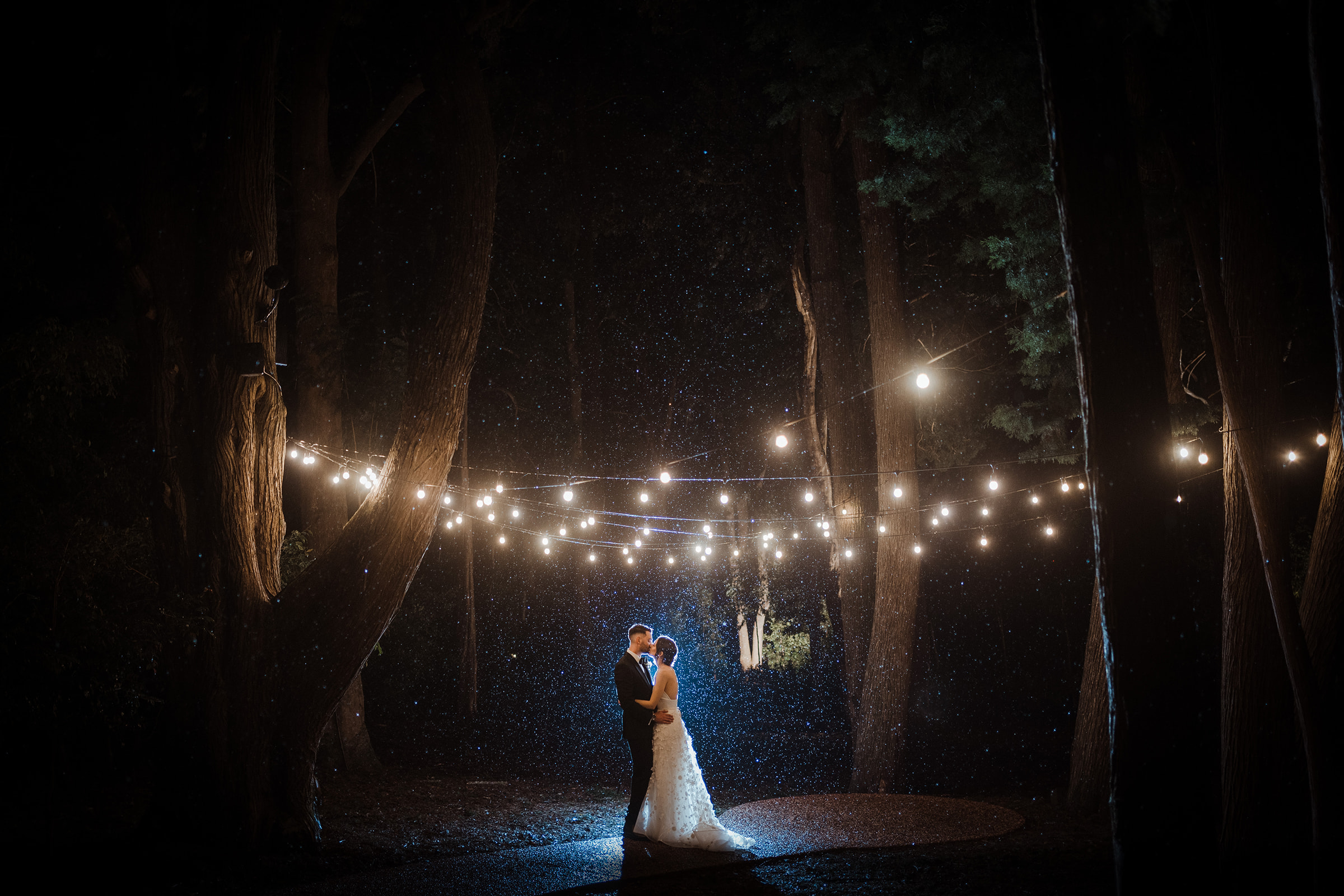 Gabbinbar Homestead Wedding Photographer - at night