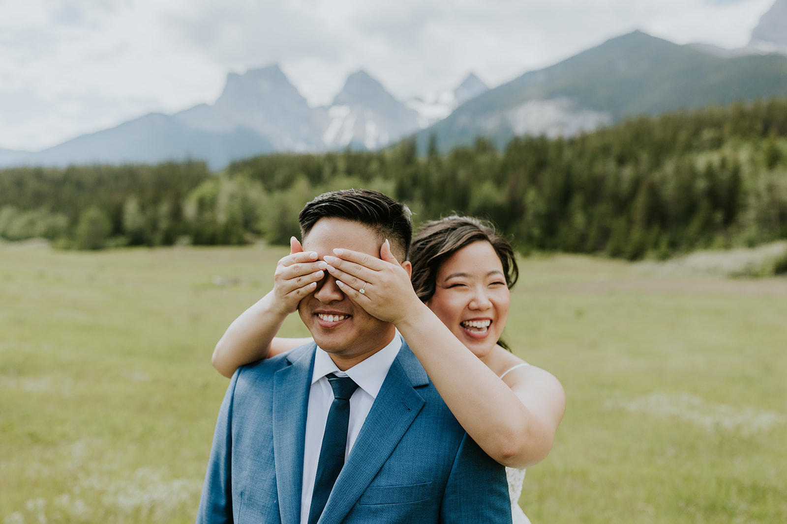 Summer Wedding Photographer in Canmore