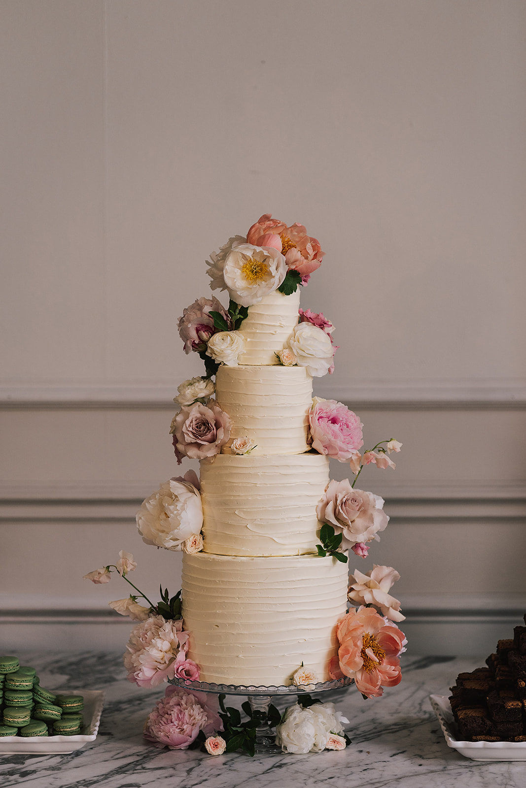 cake by Isobel Bakes for a wedding at The Roost in Hackney 