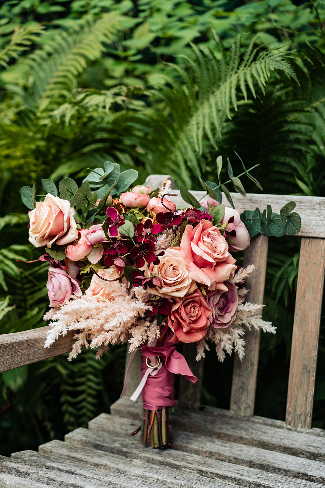 Bridal bouquet by Something Borrowed Blooms