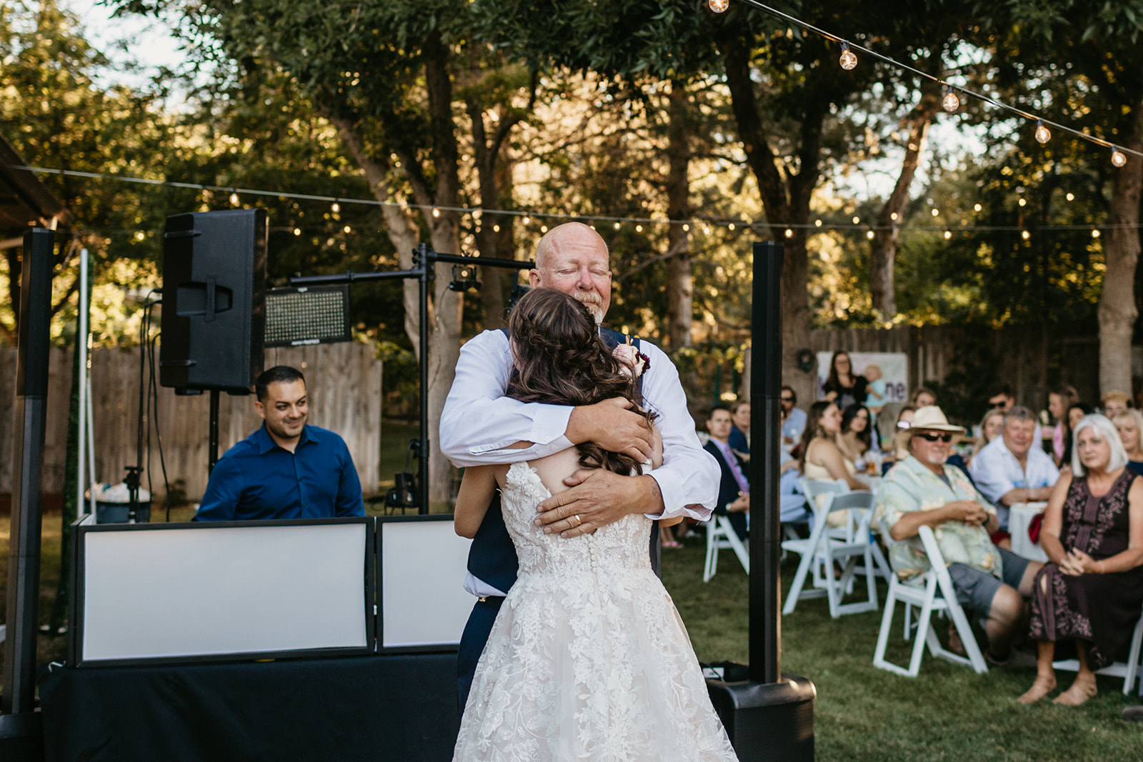 Father daughter dance at wedding