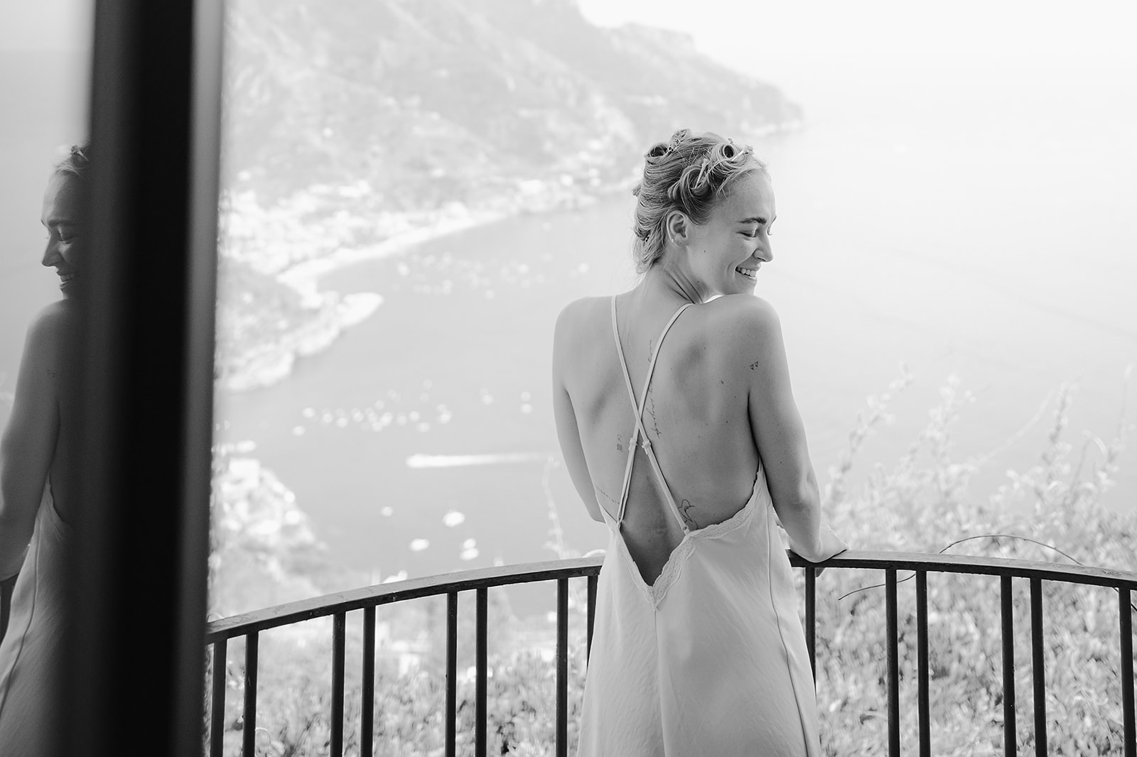 Amalfi Coast Wedding Photographer bride portrait