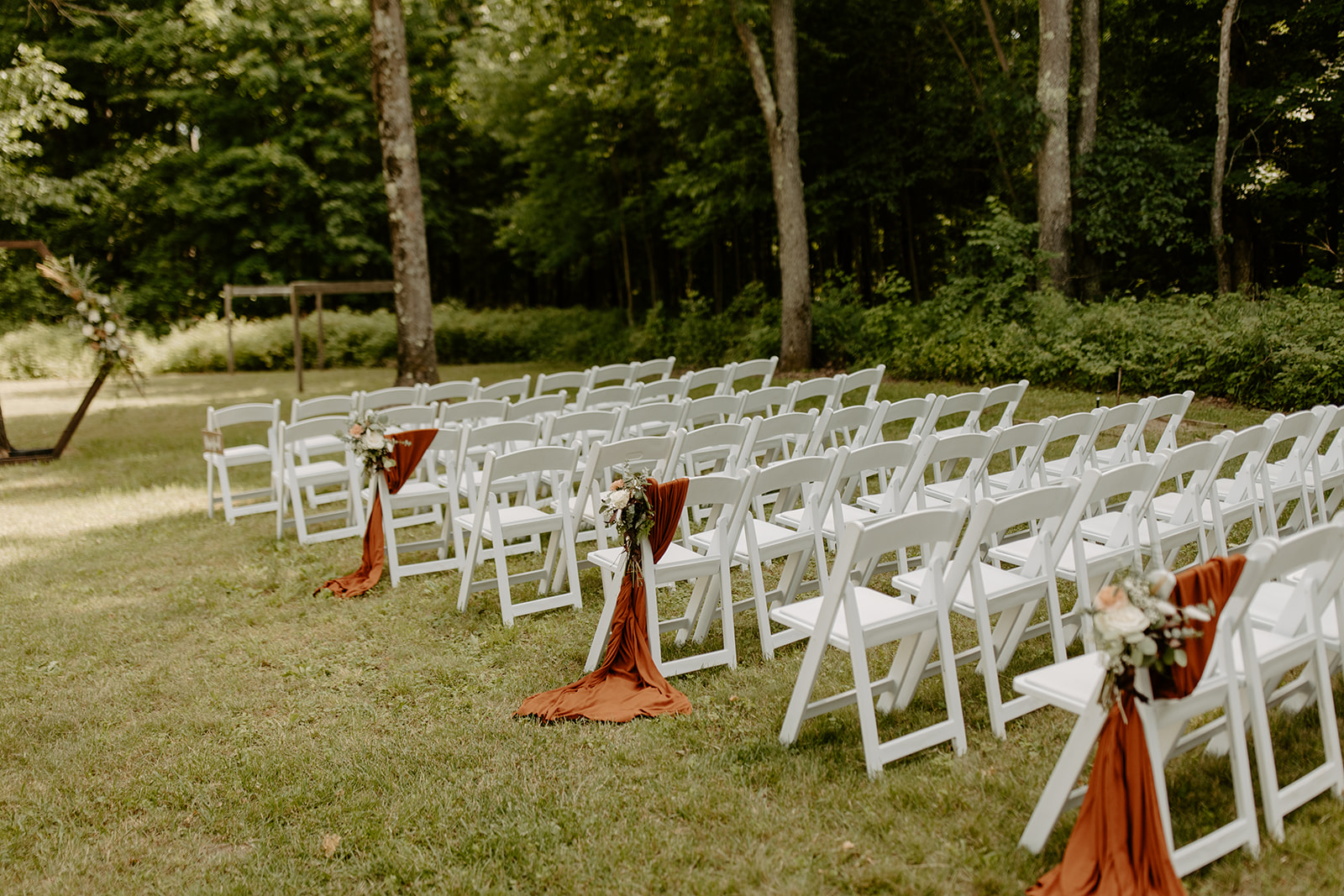 backyard wedding reception in traverse city michigan