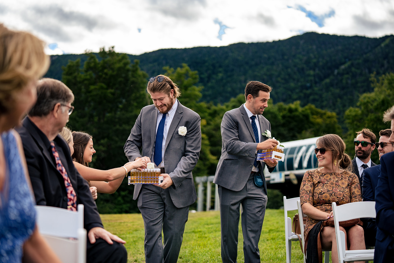 beer boys for wedding ceremony in vermont