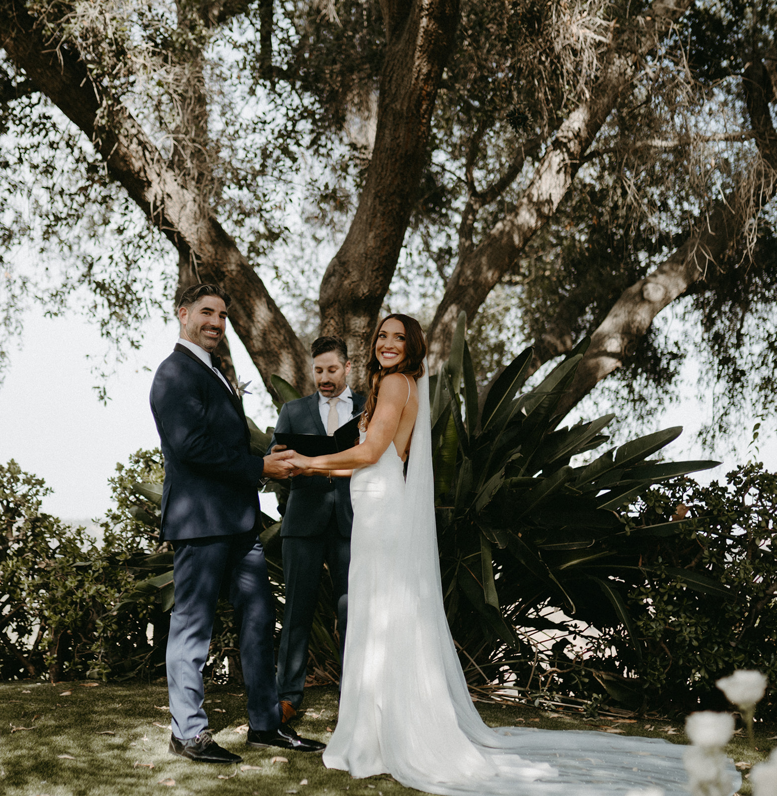 Intimate Wedding Ceremony at Tivoli Italian Villa in San Diego California 