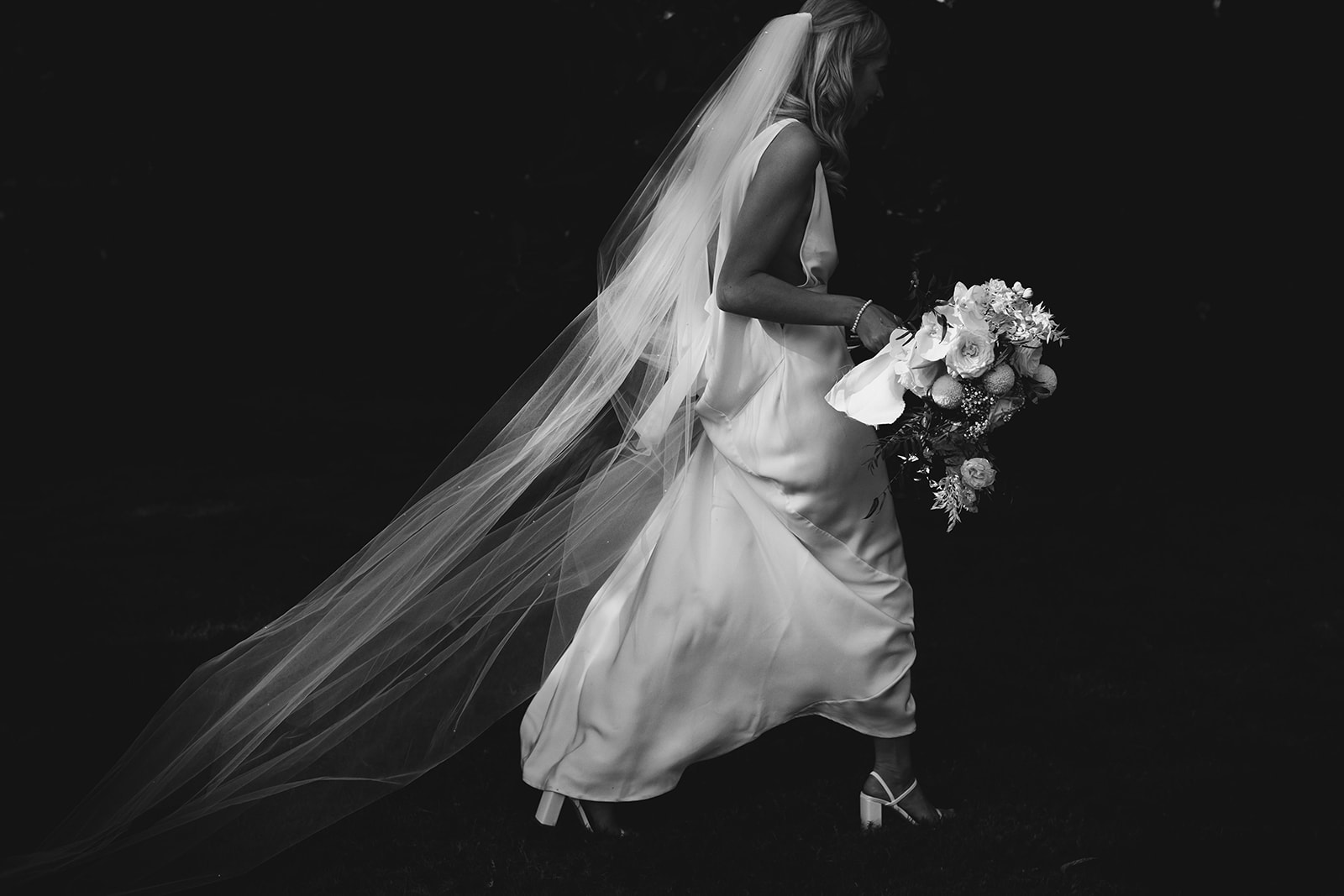 Black and White Bride