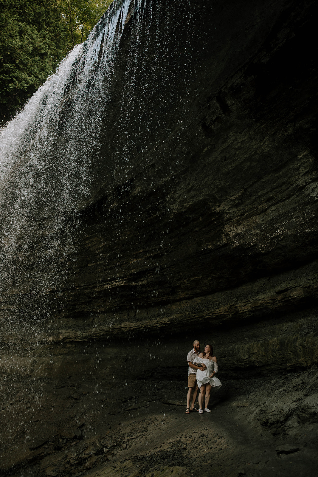 couple at Manitoulin falls