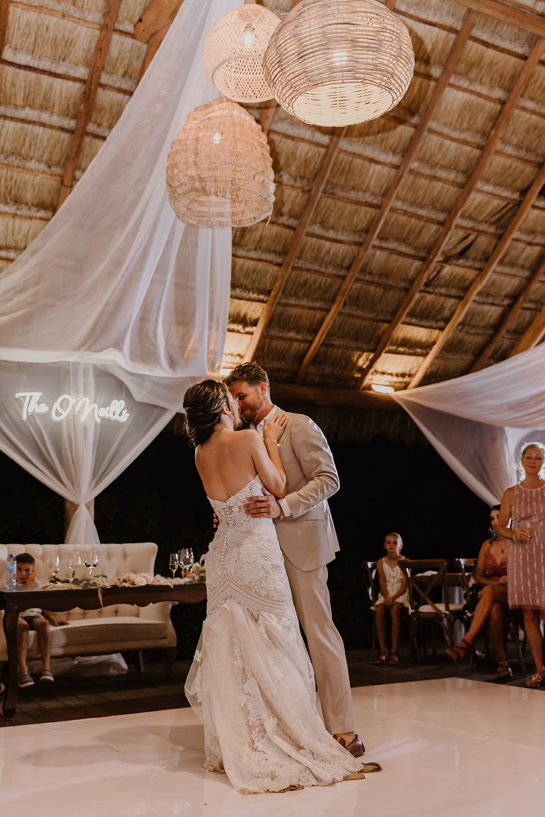 Boho Finest Playa Mujeres wedding photos near Cancun Mexico. 