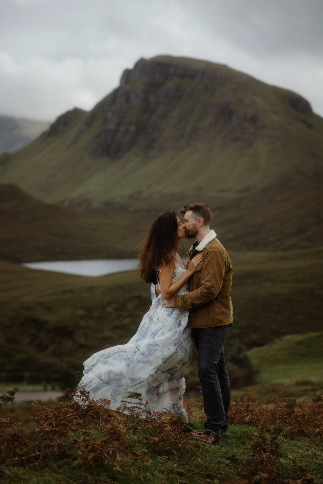 Alex and Elliot shared an intimate moment during their Isle of Skye adventure last September.
